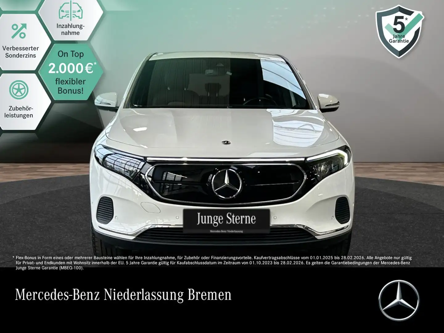 Mercedes-Benz EQA 250 ELECTRICART+ADVANCED+KAMERA+SPUR Weiß - 1