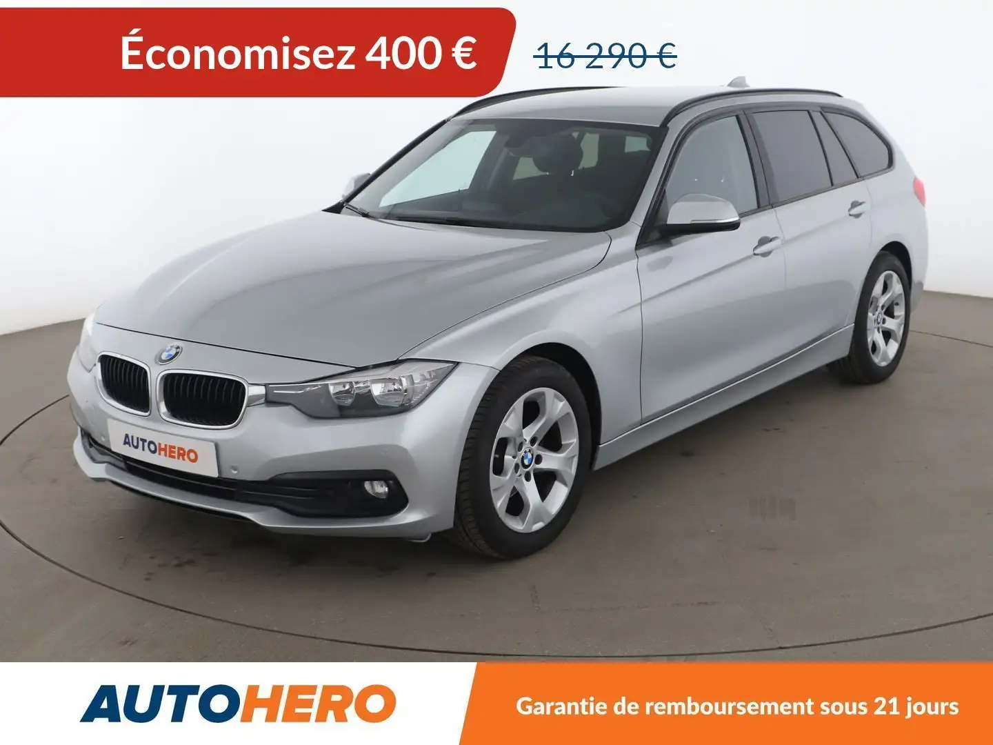 BMW 340 Touring 318d BVA8 Grey - 1