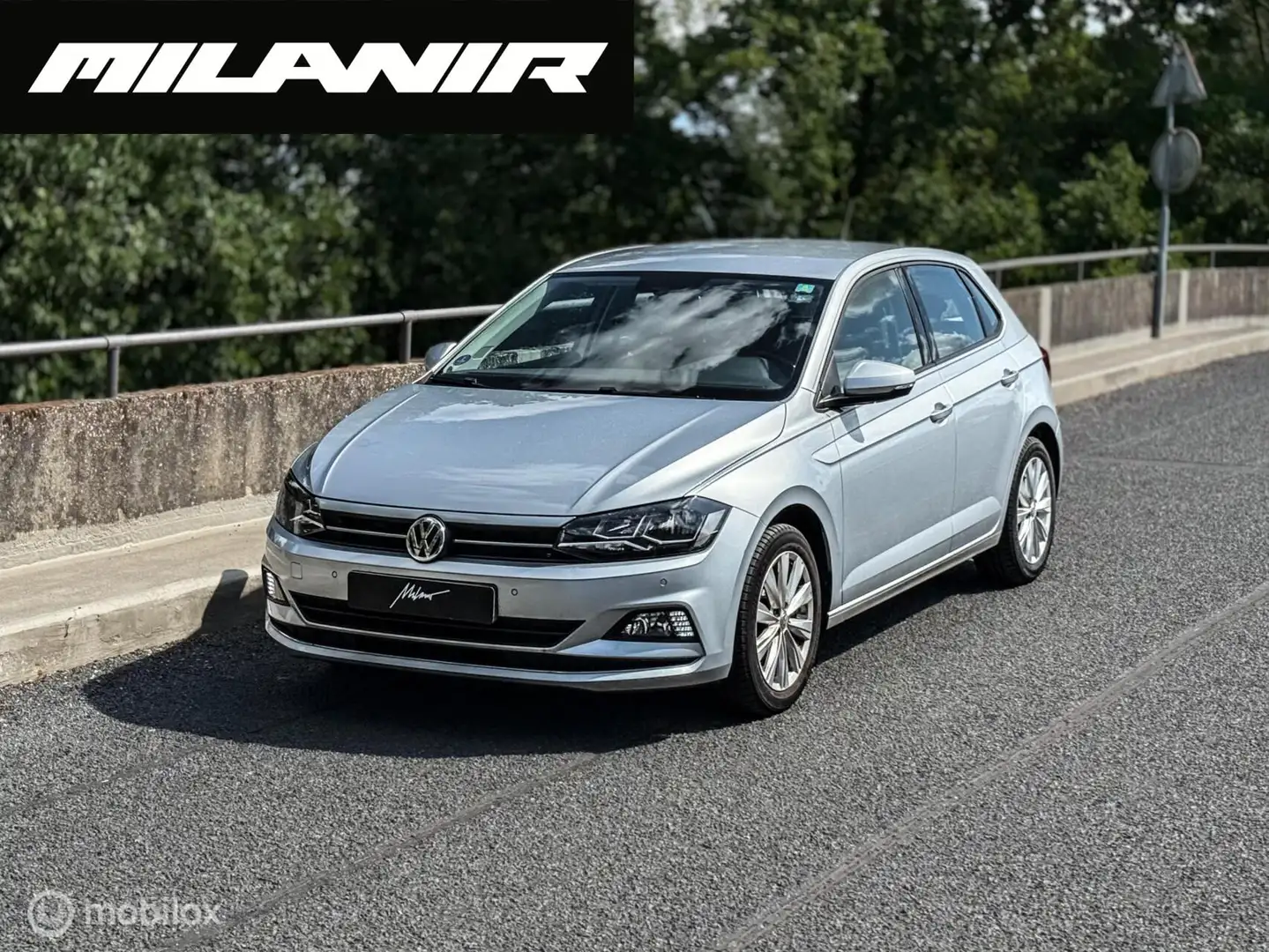 Volkswagen Polo 1.0 TSI Highline |Carplay|ACC|Aut. Climate Grijs - 1
