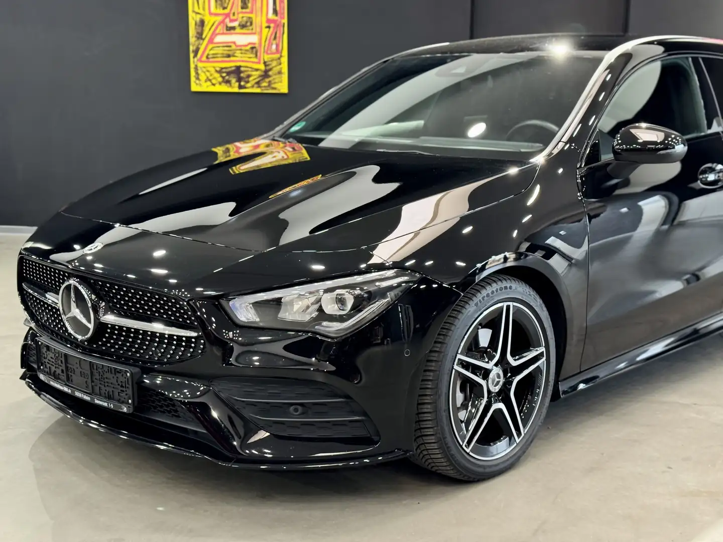 Mercedes-Benz CLA 200 1.Hand*MB Garantie 7/27Navi*Kamera*Pempomat*SitzHz Schwarz - 2