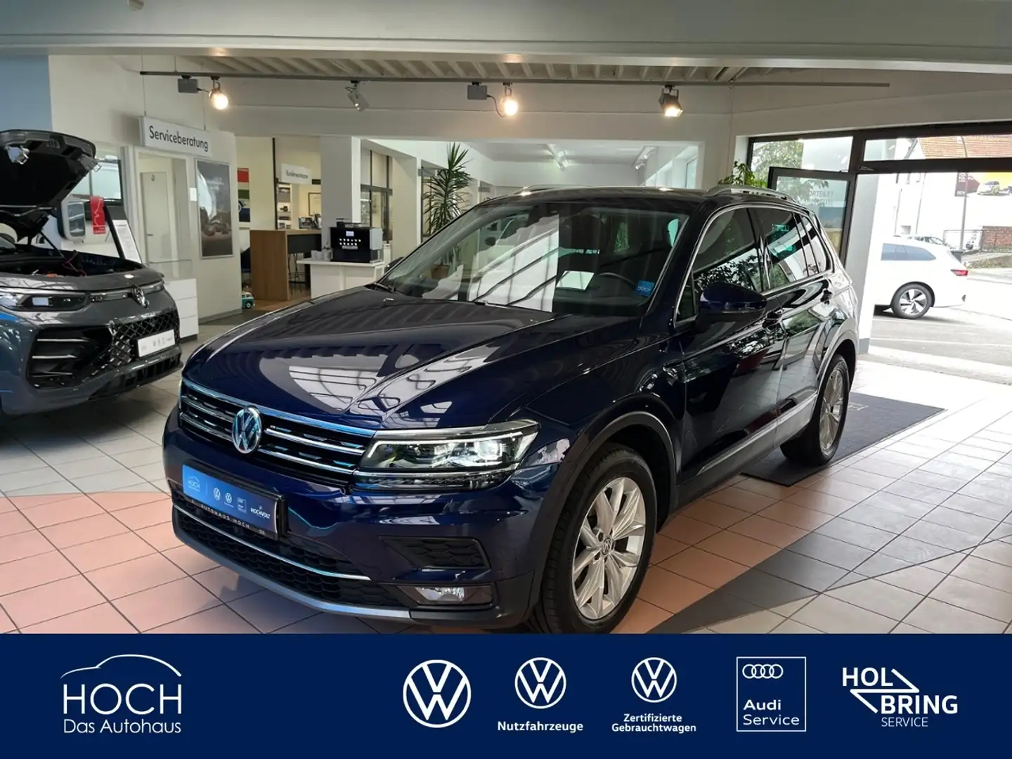 Volkswagen Tiguan 2.0 TDI Highline 4Motion. LED+Navi+AHK Blu/Azzurro - 1