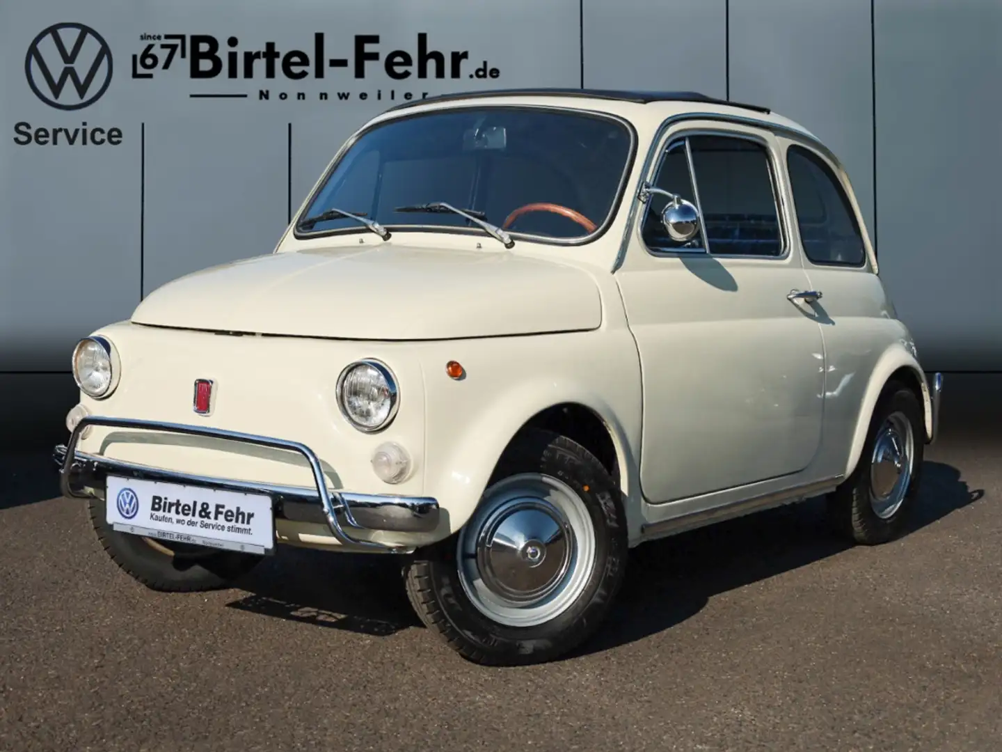 Fiat 500L *der Beste* EZ im Jahr 1972 ca.40TKM Weiß - 1