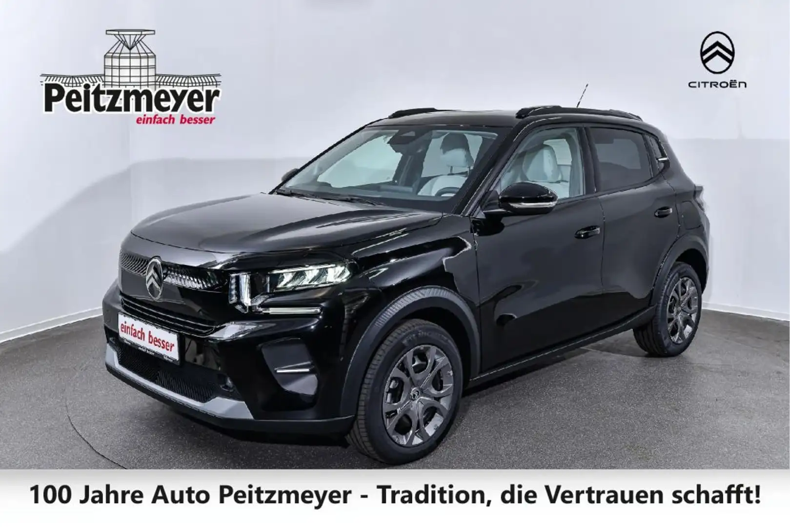 Citroen C3 Turbo 100 Stop&Start MAX Schwarz - 1