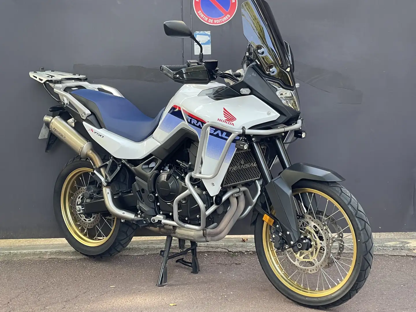 Honda Transalp Weiß - 1