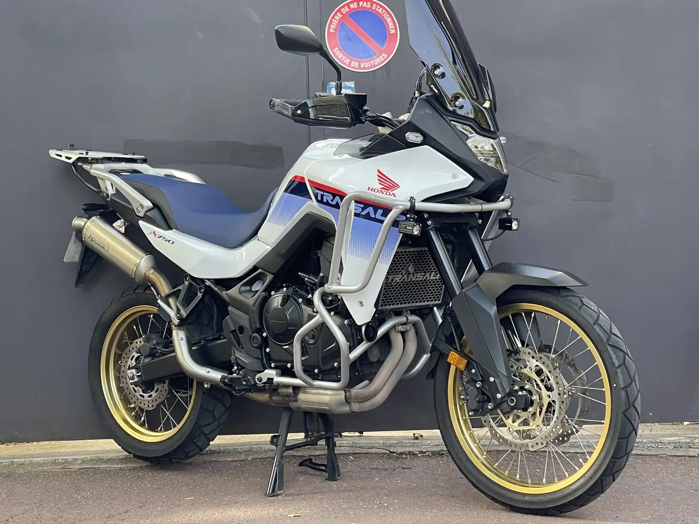 Honda Transalp Weiß - 2