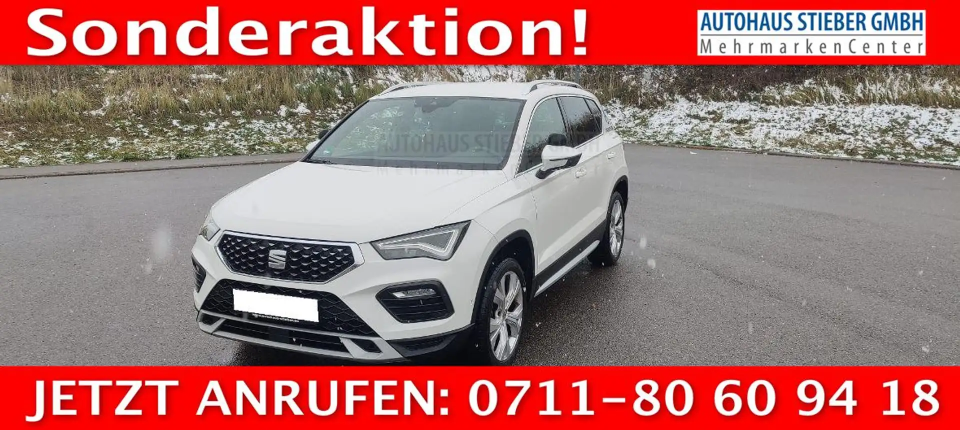 SEAT Ateca Xperience AHK+ 110 kW (150 PS), Autom. 7-Gang, ... White - 1