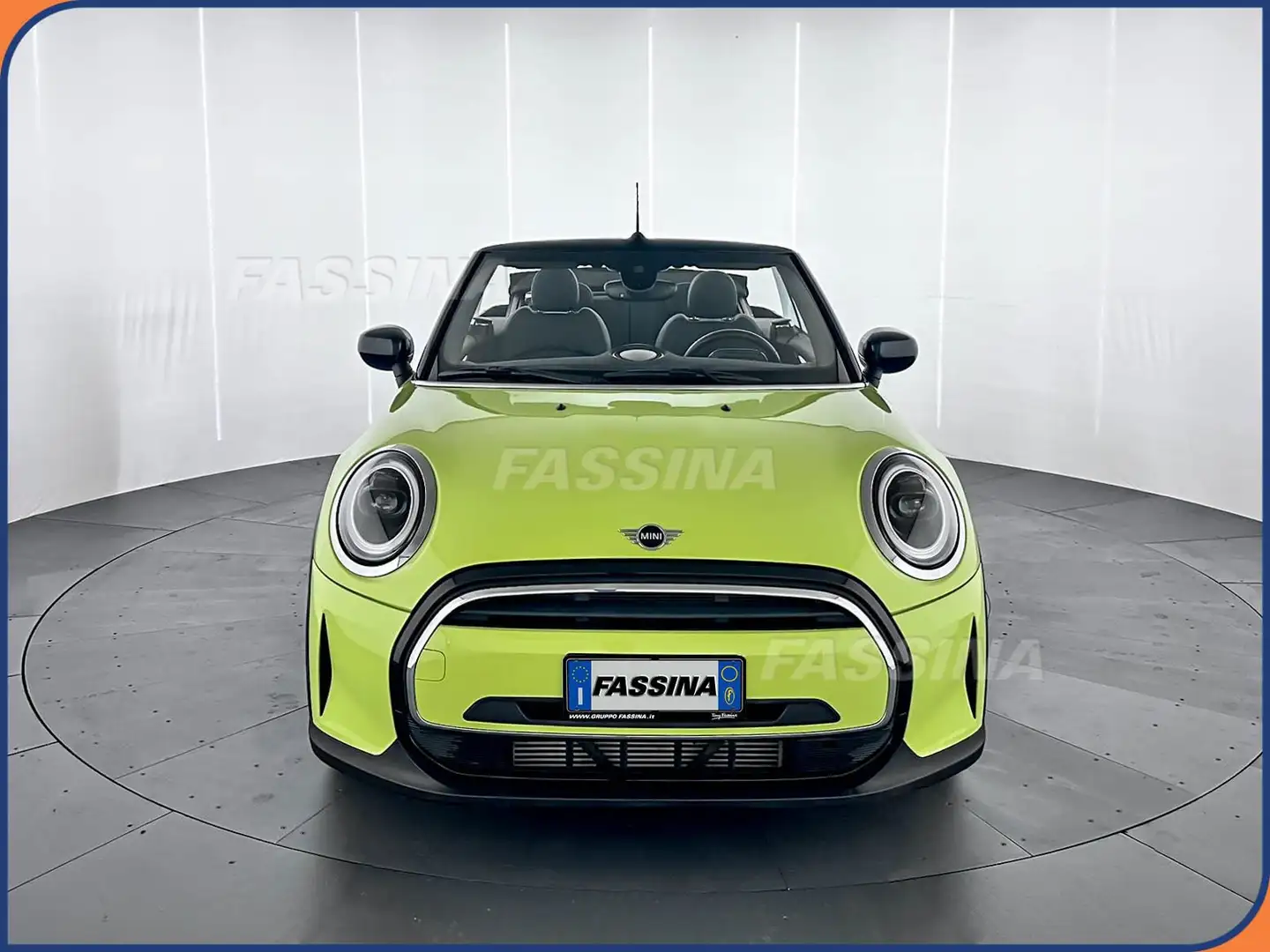 MINI Cooper Cabrio Mini 1.5 Cooper Auto. Cabrio Jaune - 2