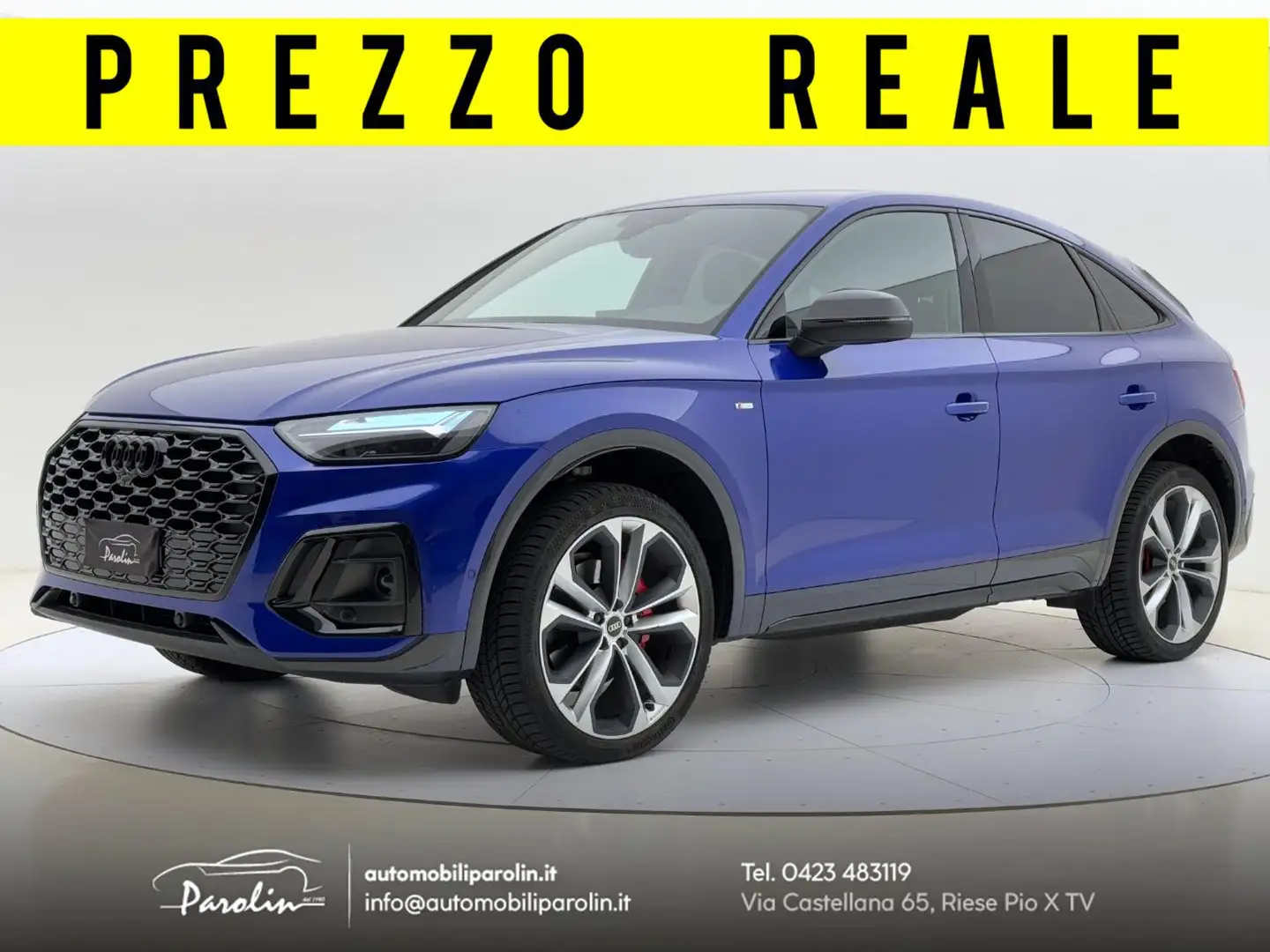 Audi Q5 Sportback 40 TDI quattro Stronic S-line plus Black Blu/Azzurro - 1