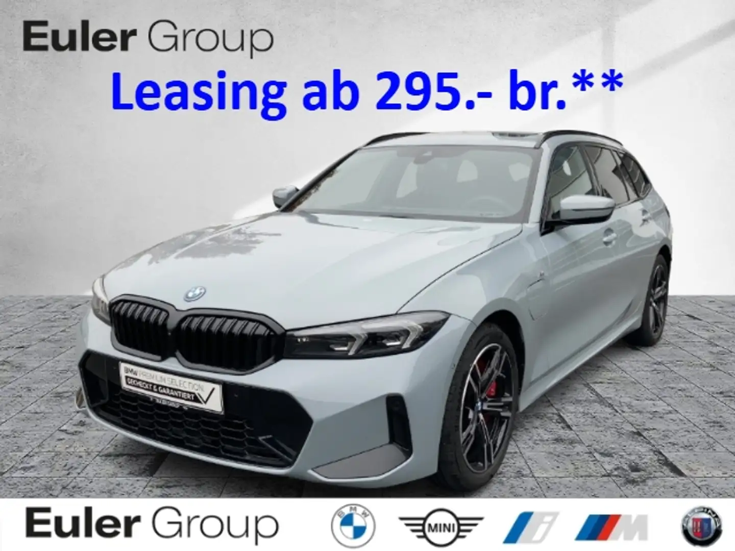 BMW 330 e Tour M-Sport-Pro Pano AHK 18'' HUD HiFi PA+ FLA Gris - 1