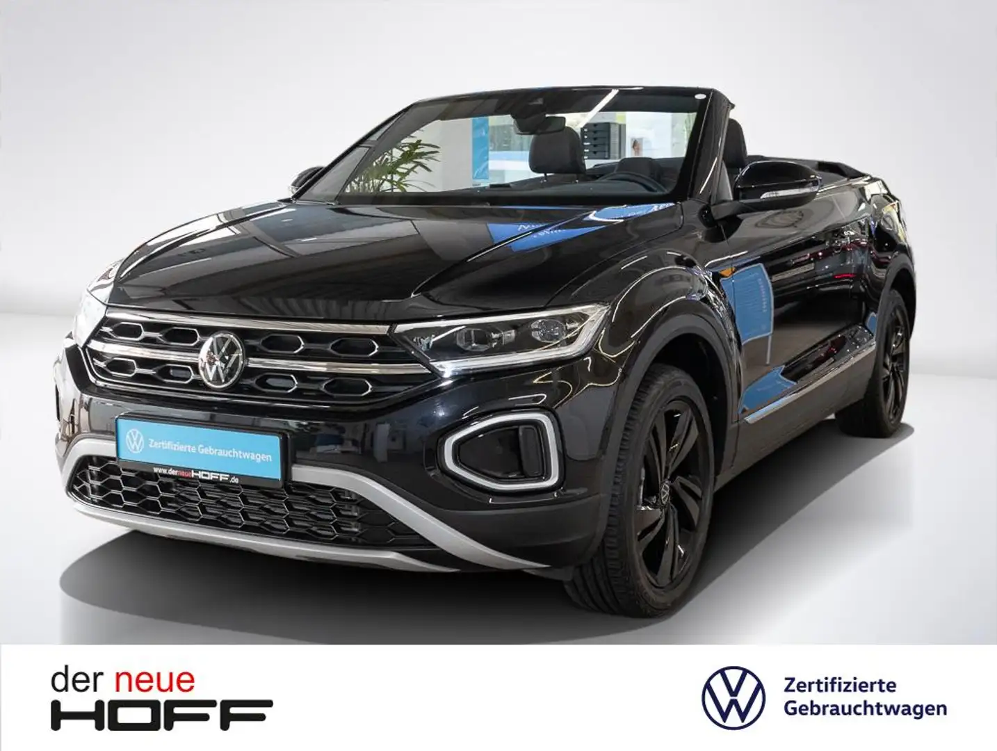 Volkswagen T-Roc Cabriolet 1.0 TSI Style Standheizung Black 1 Schwarz - 1