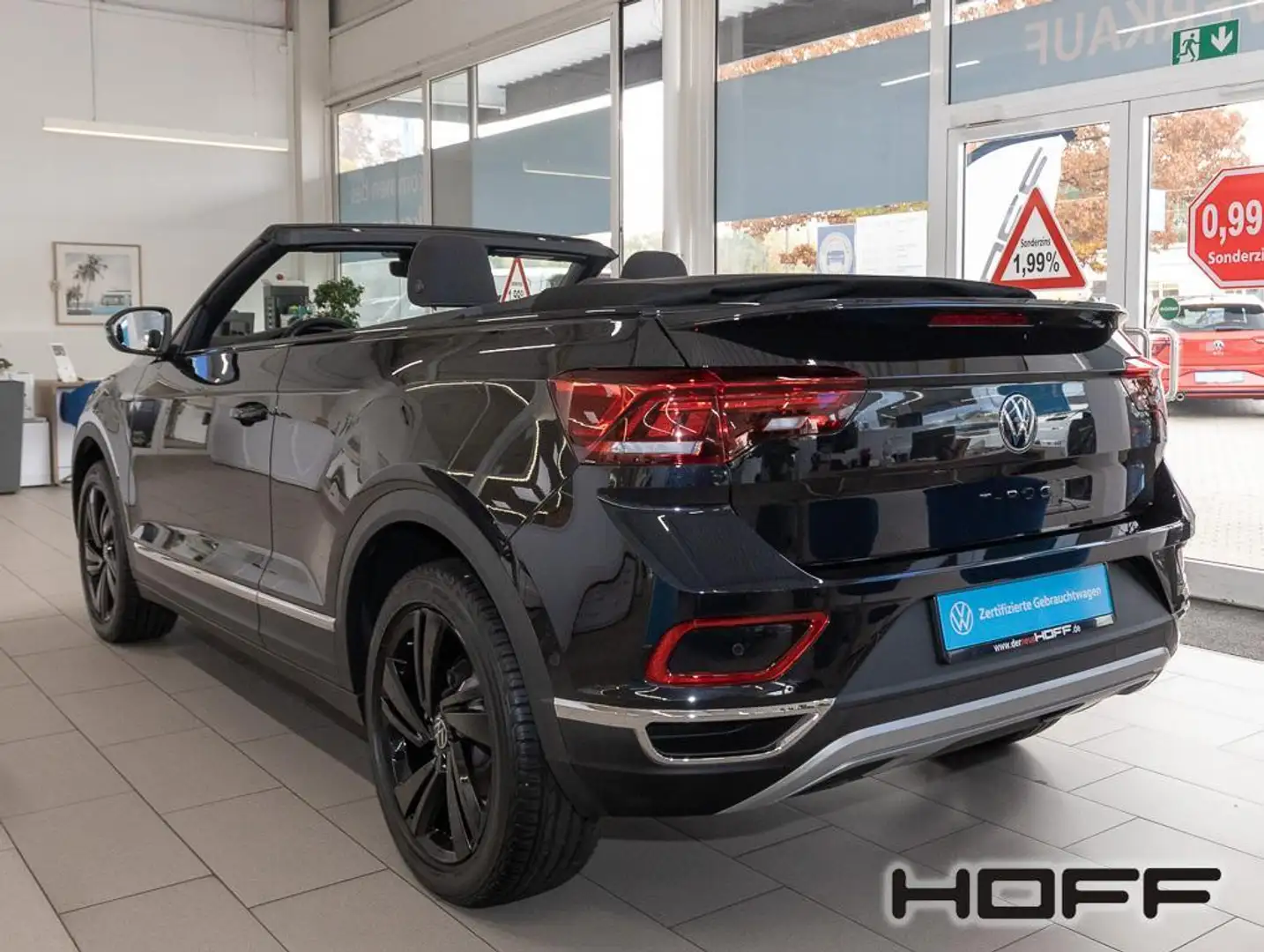 Volkswagen T-Roc Cabriolet 1.0 TSI Style Standheizung Black 1 Schwarz - 2