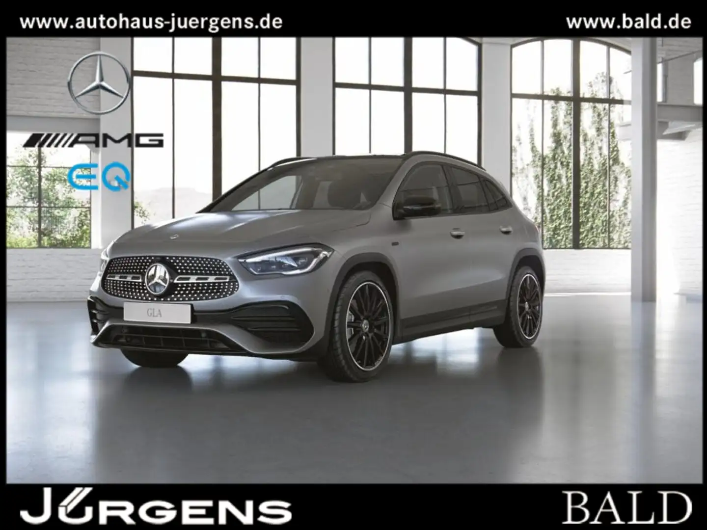 Mercedes-Benz GLA 250 e AMG-Sport/Pano/Burm/Sitzklima/Night/20 Grau - 1