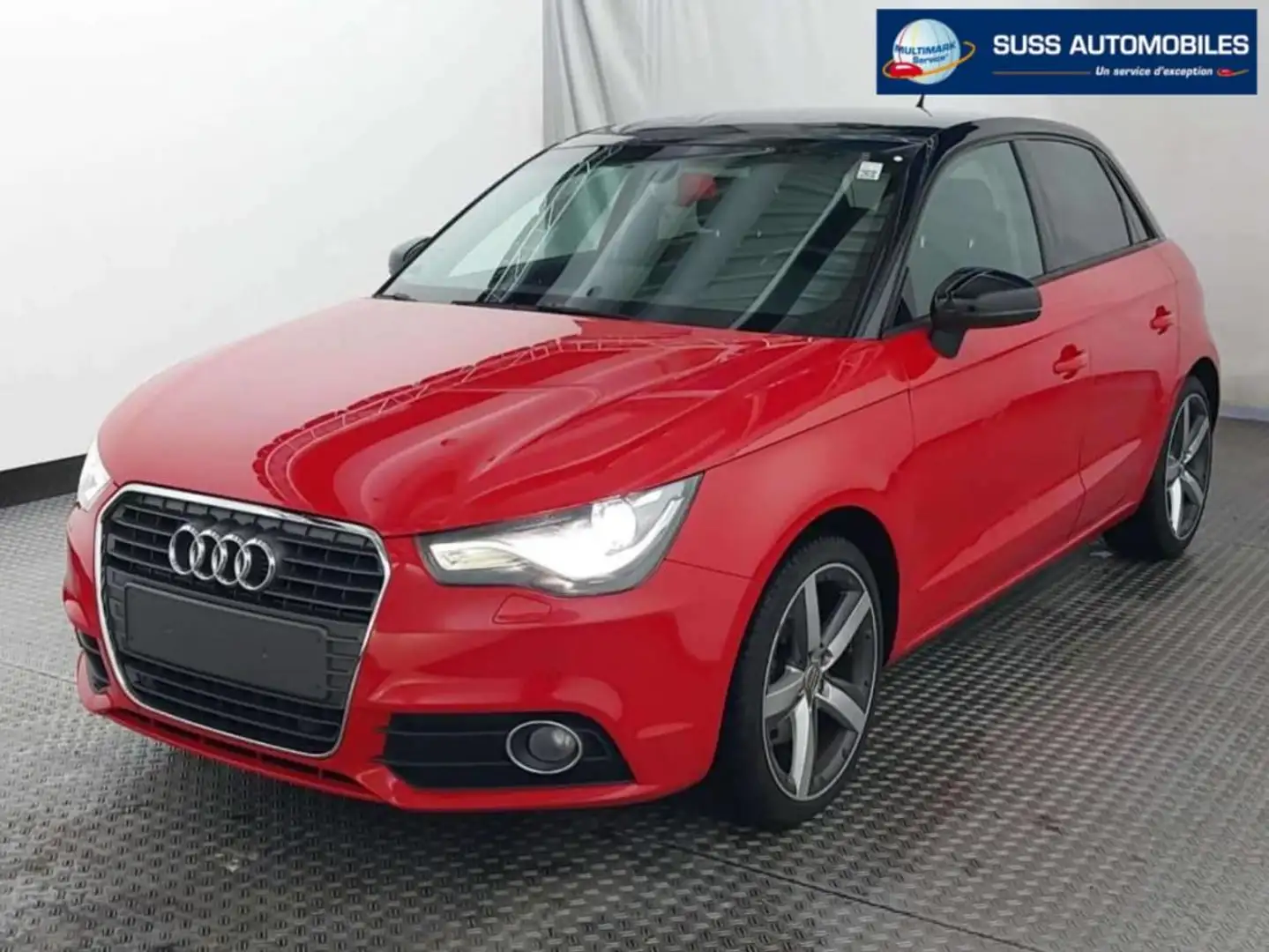 Audi A1 1.4 TFSI 122 CH Admired S-line S tronic Rouge - 1
