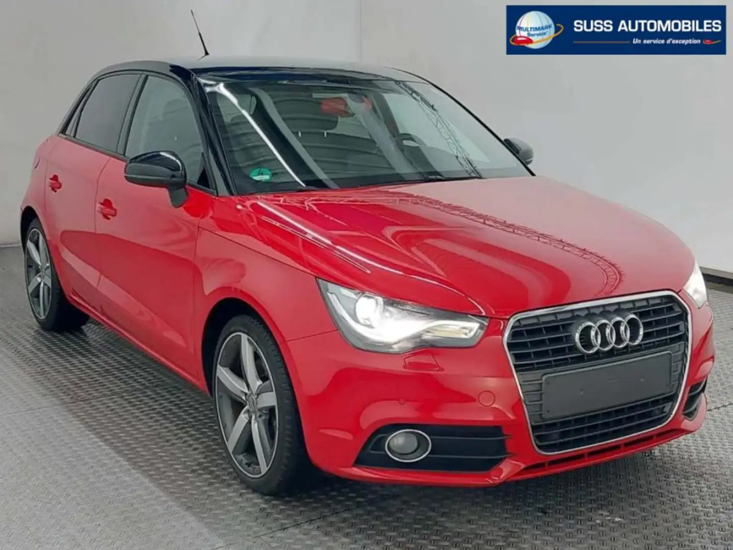 Audi A1 1.4 TFSI 122 CH Admired S-line S tronic Rouge - 2