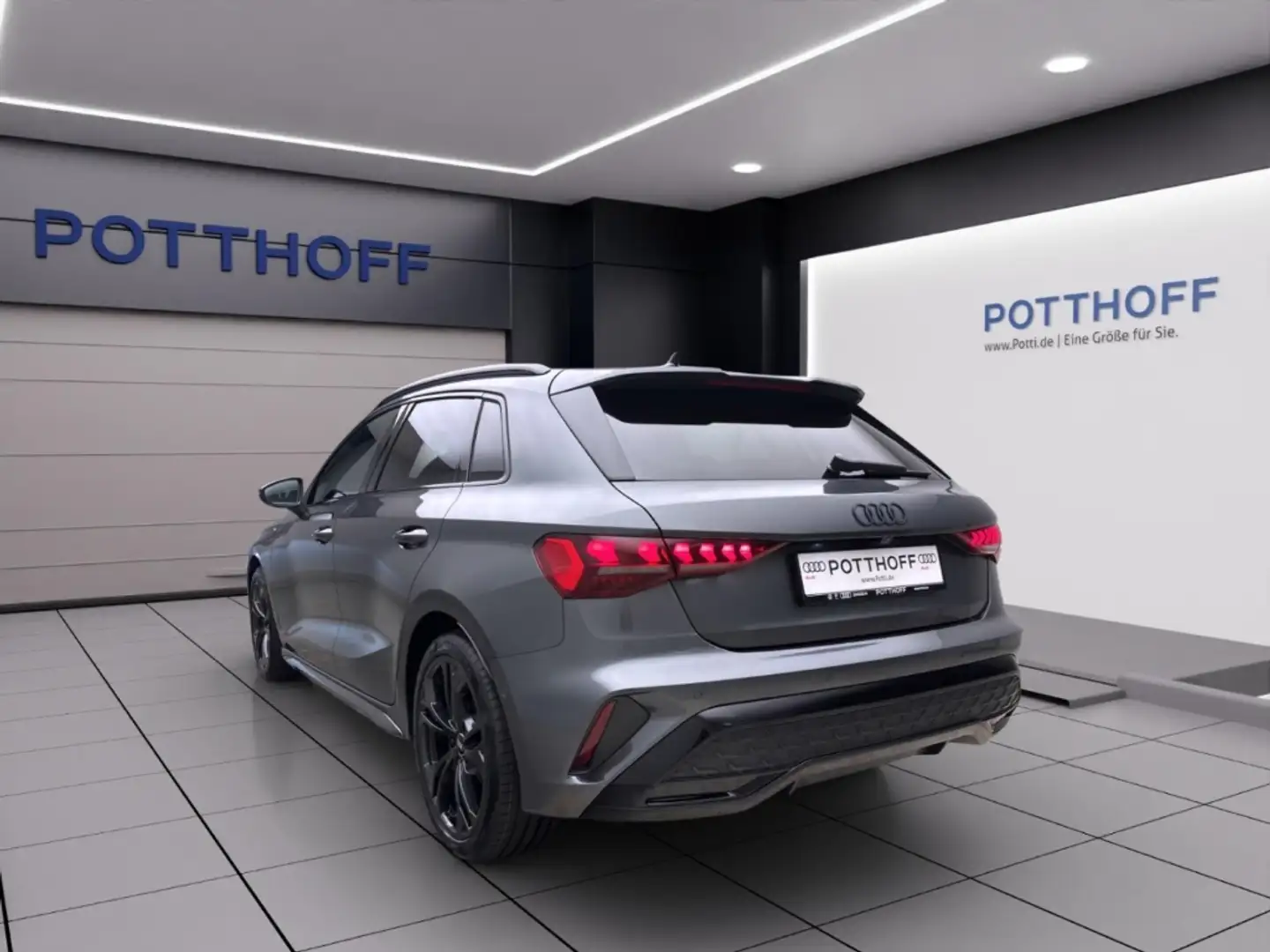 Audi A3 Sportback 35 TDI S LINE NAVI VIRTUAL SITZHZG Grau - 2