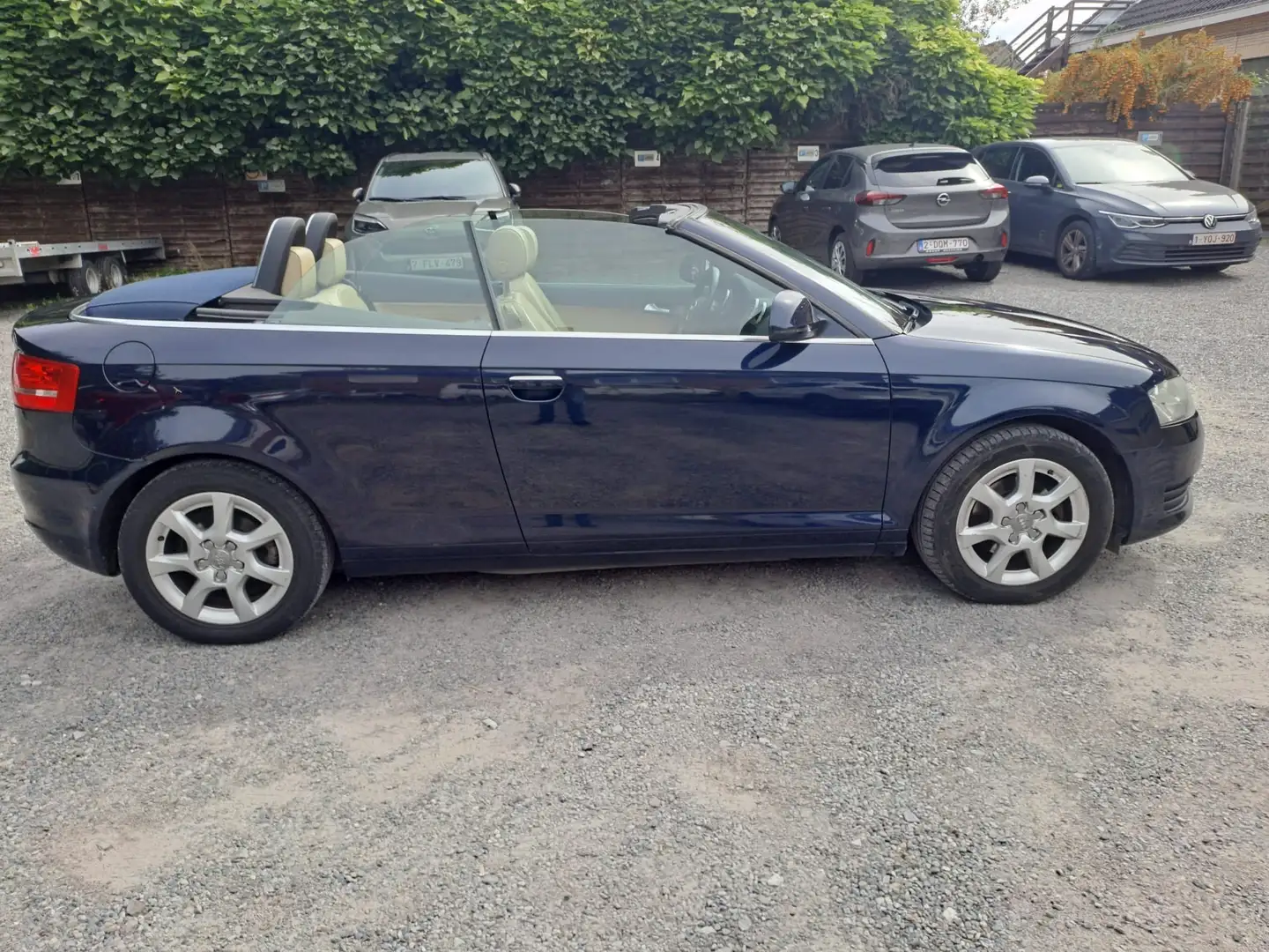 Audi A3 A3 Cabriolet 1.9 TDi Ambition S line DPF Blau - 1