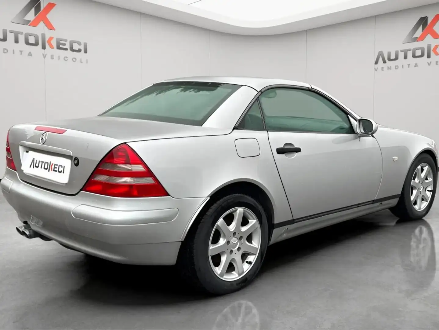 Mercedes-Benz SLK 200 170 - SLK 200 k Evo - CABRIO - UNICA Plateado - 2
