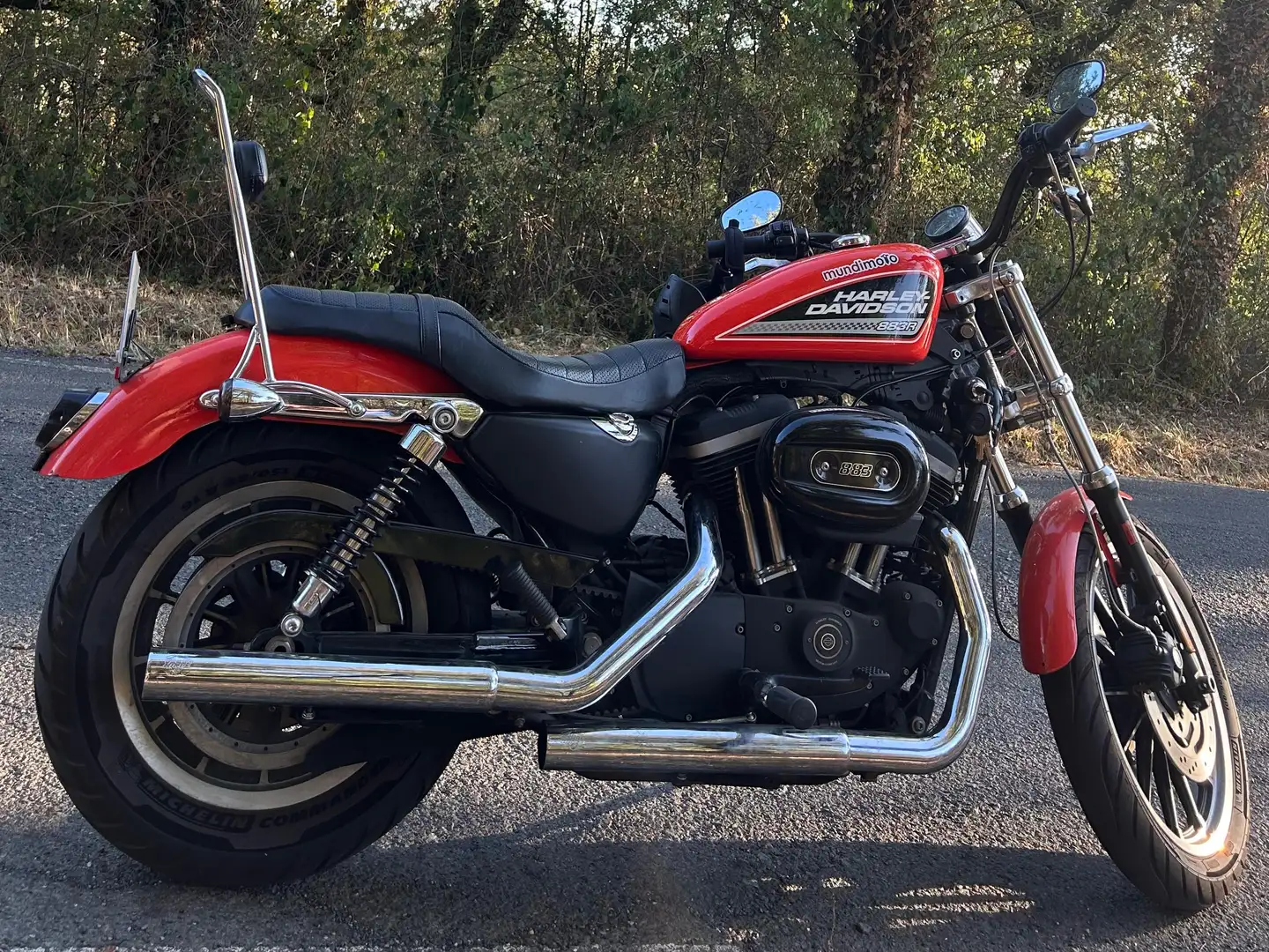 Harley-Davidson Sportster 883 R Naranja - 1