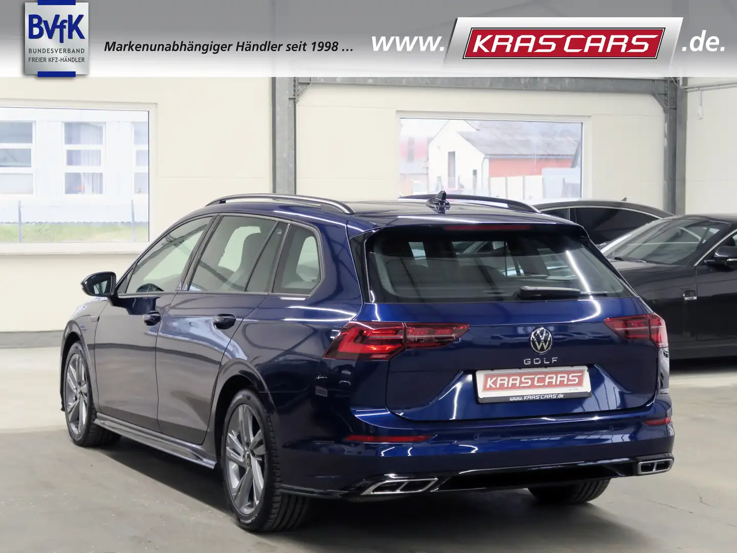 Volkswagen Golf Variant TDI DSG R-Line HUD*Pano*AHK*Standhzg.*ACC*IQ-Light Blau - 2