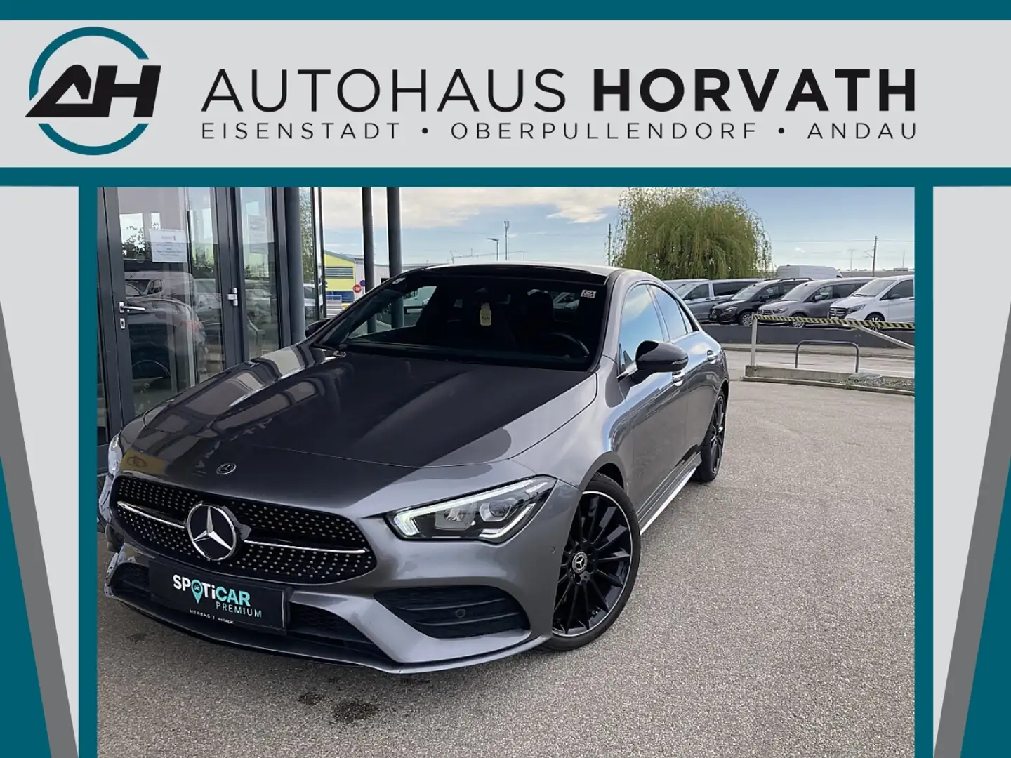 Mercedes-Benz CLA 200 d Coupe Entry Aut AMG LINE.!LED HIGH PERFORM,PA... Grau - 1