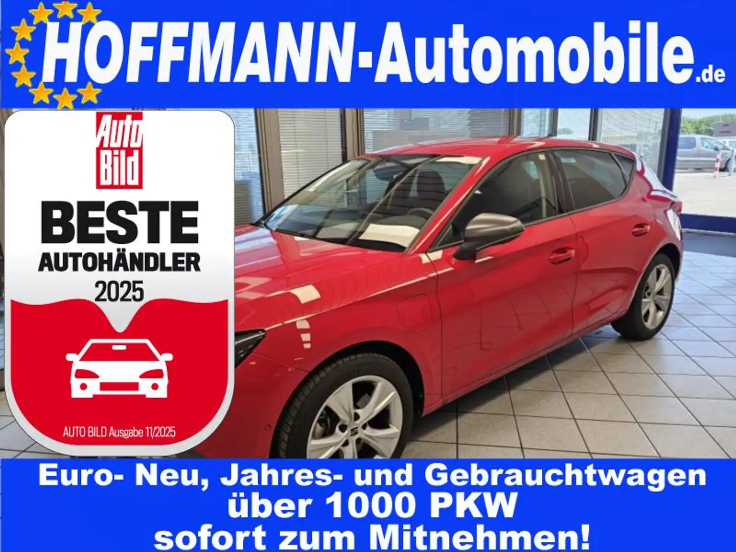 SEAT Leon FR Navi,LED,Sitzheizung,PDC Rot - 1