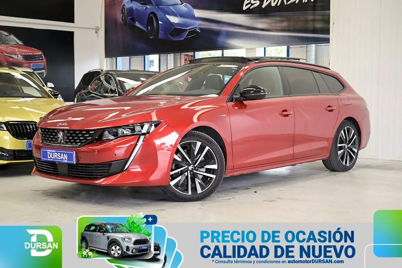 Peugeot 508 Hybrid SW GT HYBRID 225 eEAT8 Rojo - 1