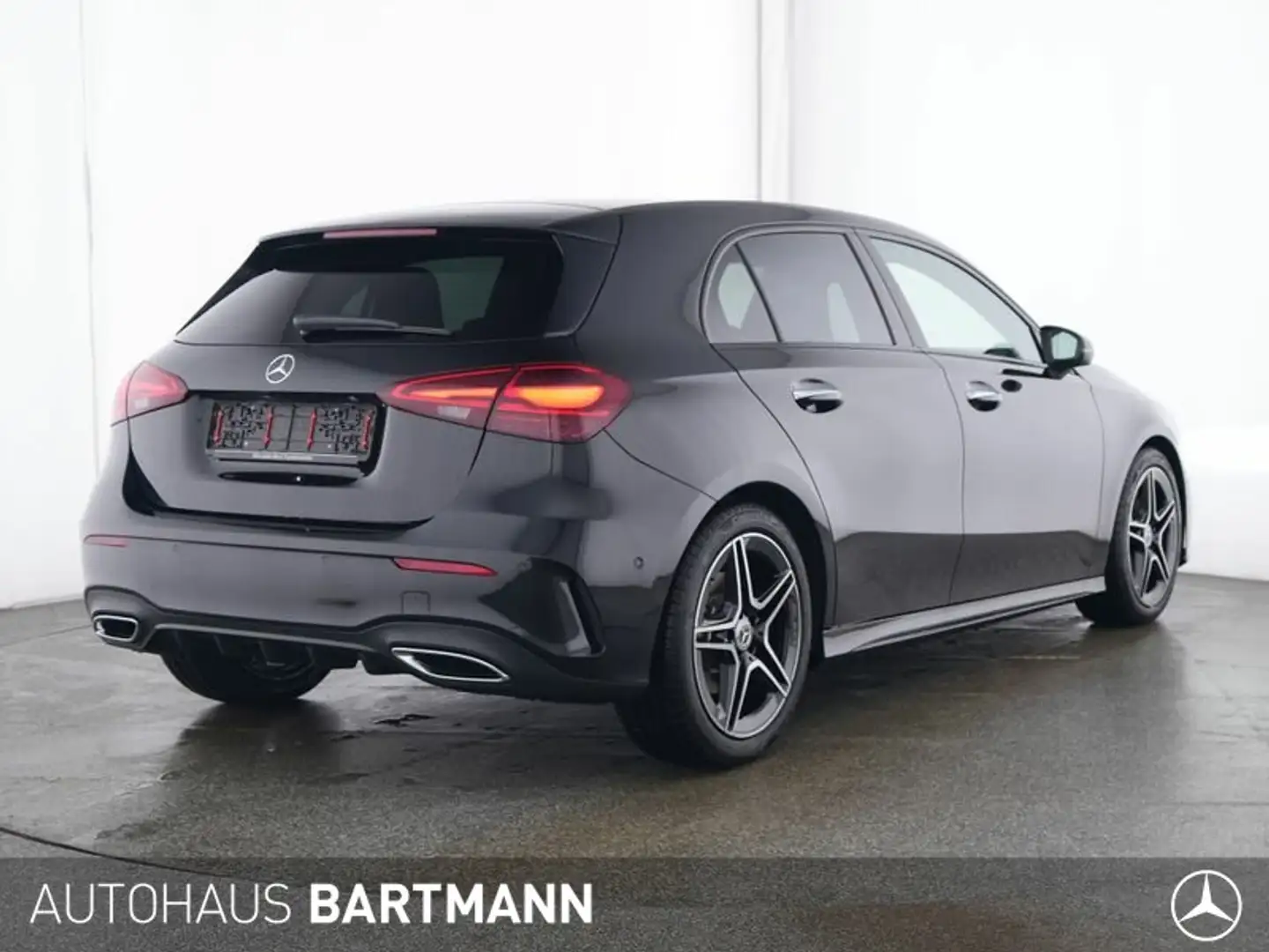 Mercedes-Benz A 200 A 200 AMG+ADVANCED+PLUS NIGHT+KAMERA+SPURPAKET++ Schwarz - 2
