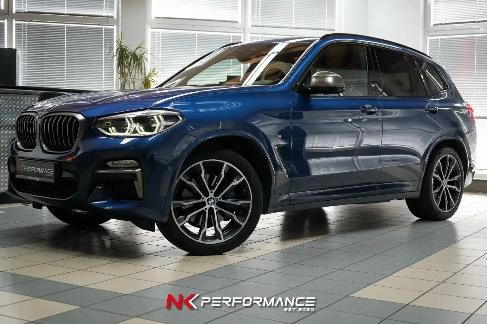 BMW X3 M i / 360° KAMERA / HEAD-UP / LEDER Bleu - 1