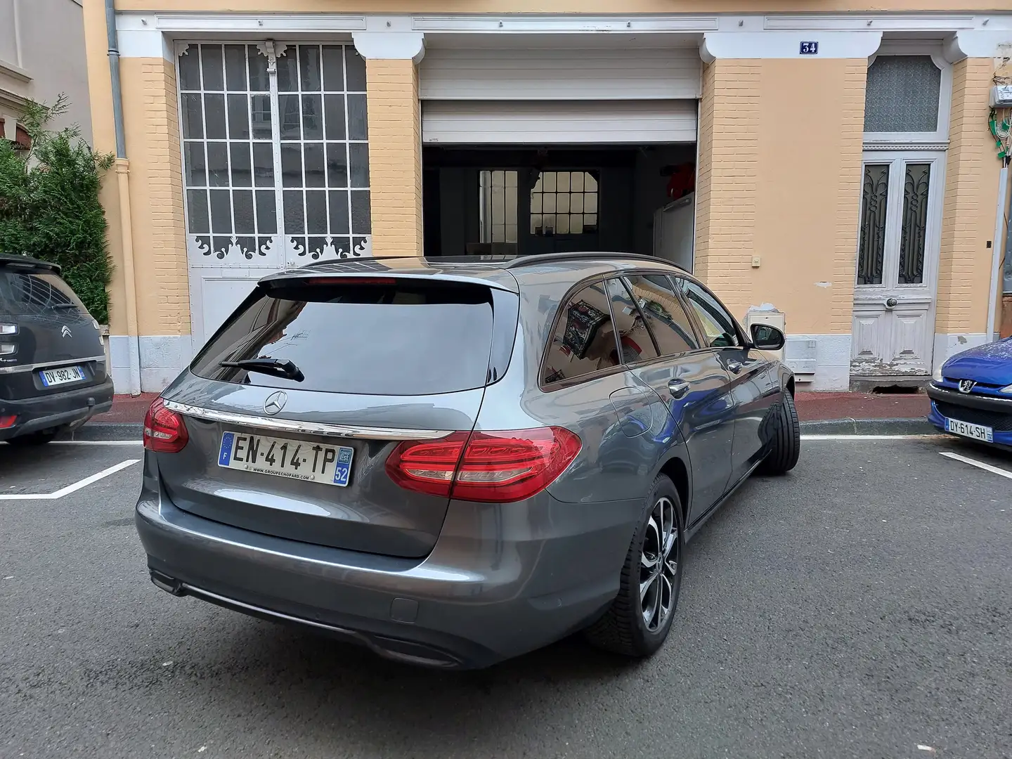 Mercedes-Benz C 180 CDI SW 7G-Tronic Executive FR Entretien Mercedes Gris - 2