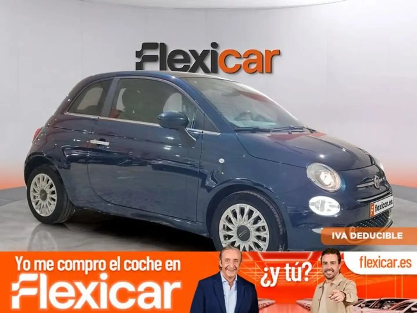 Fiat 500 Monotrim 1.0 Hybrid 51KW (70 CV) Azul - 1