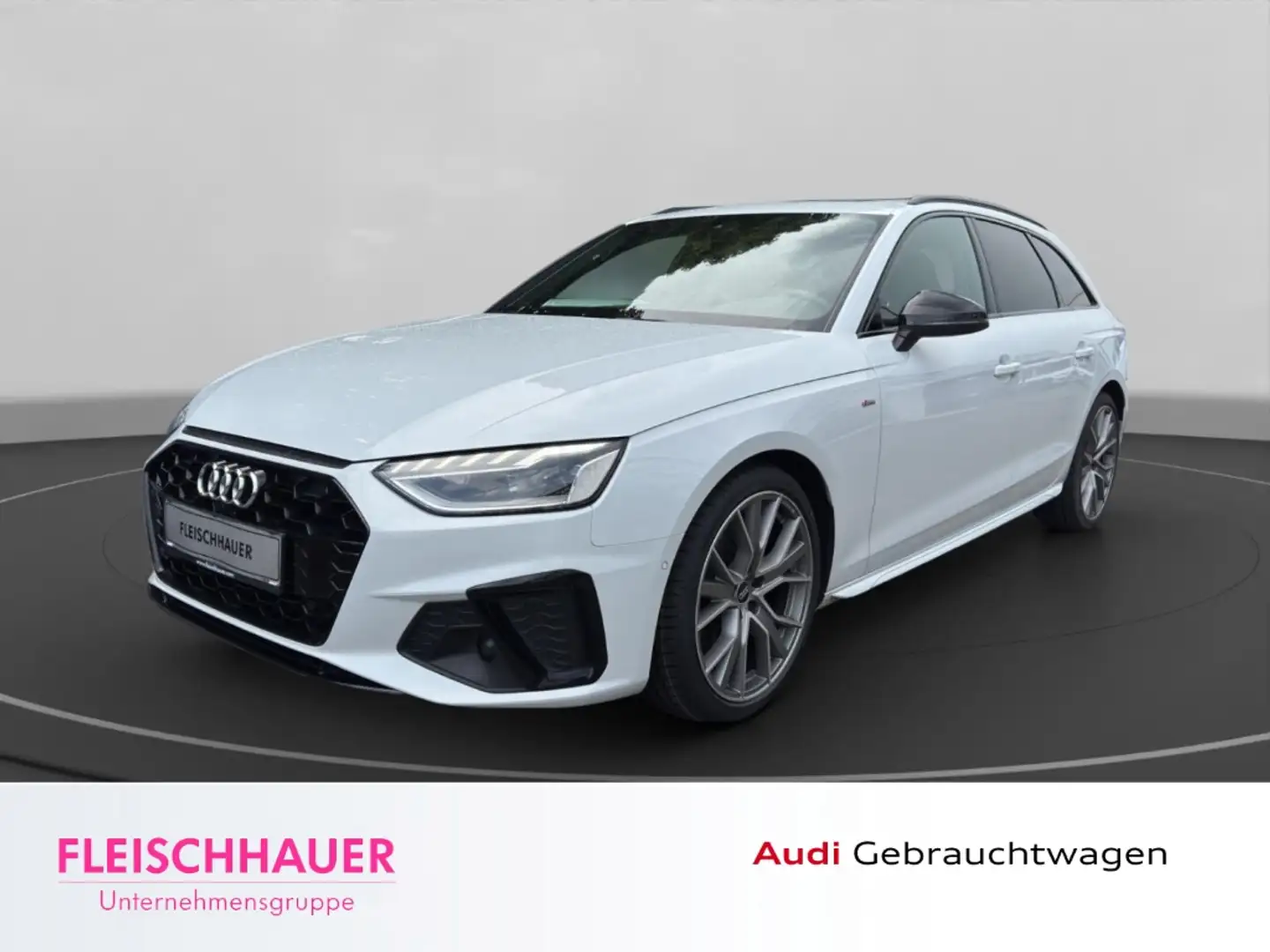 Audi A4 Avant 35 TDI S line Pano Navi  Soundsystem LED ACC Blanc - 1