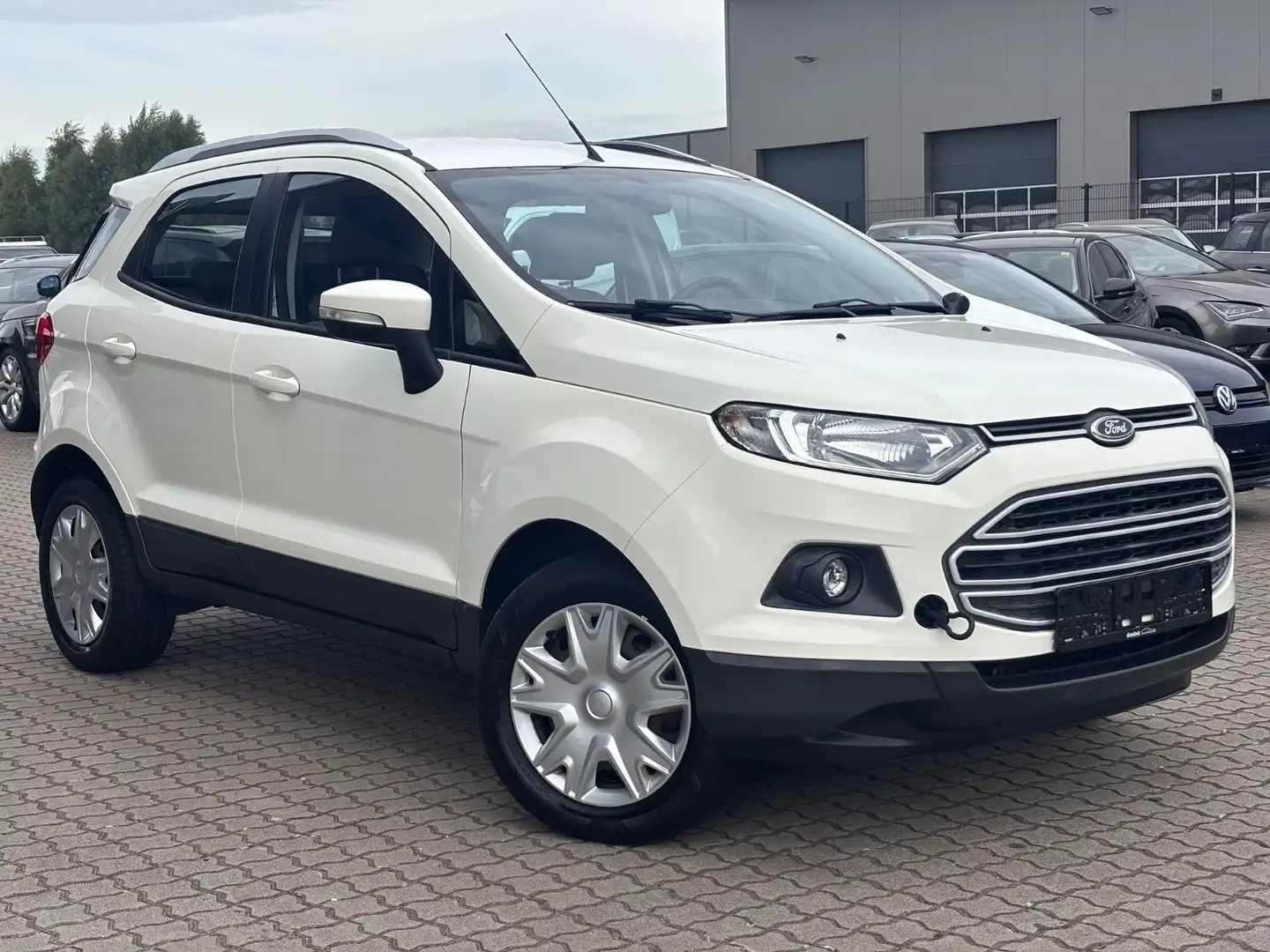 Ford EcoSport Trend 1,0i Ecoboost Klima-Eur6-92Tkm Weiß - 1