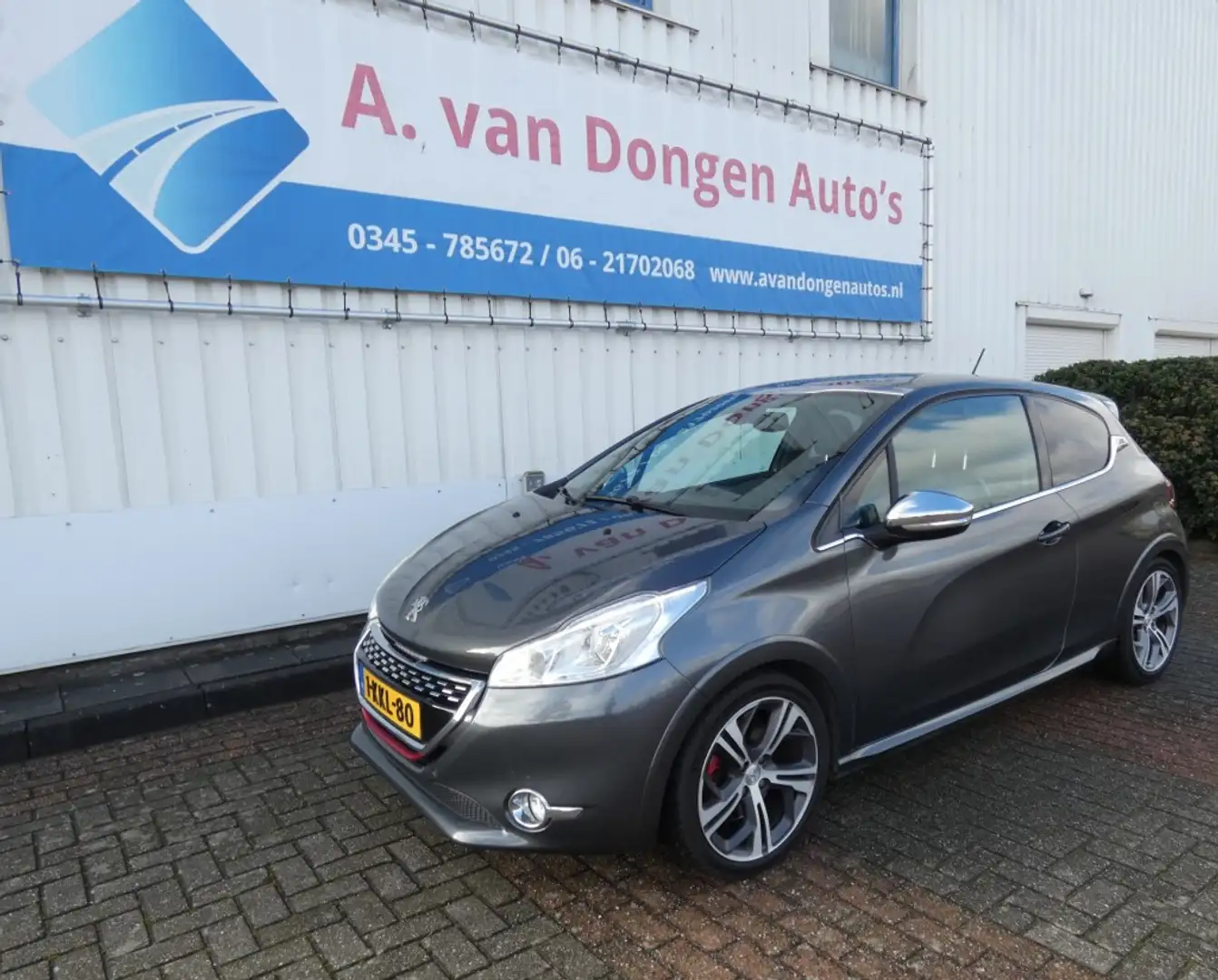 Peugeot 208 1.6 GTI,Clima,Pano,Navi,Trhaak,PDC,APK 16-6-26 Gris - 2