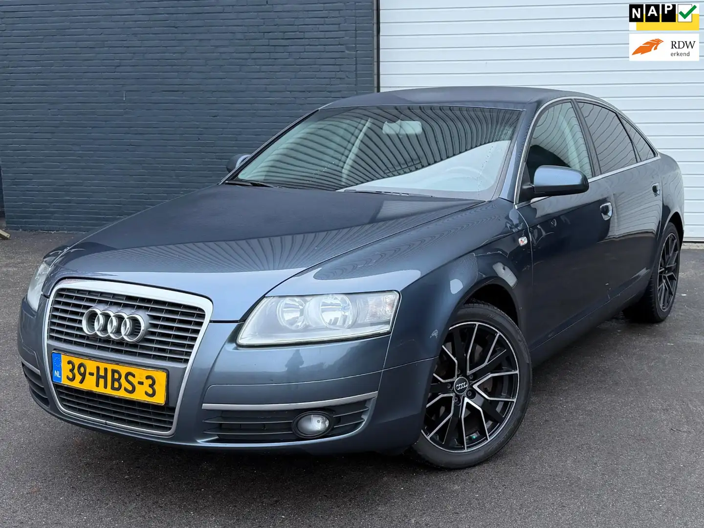 Audi A6 Limousine 2.8 FSI Pro Line Business AUT./6CILL/CRU Blau - 1