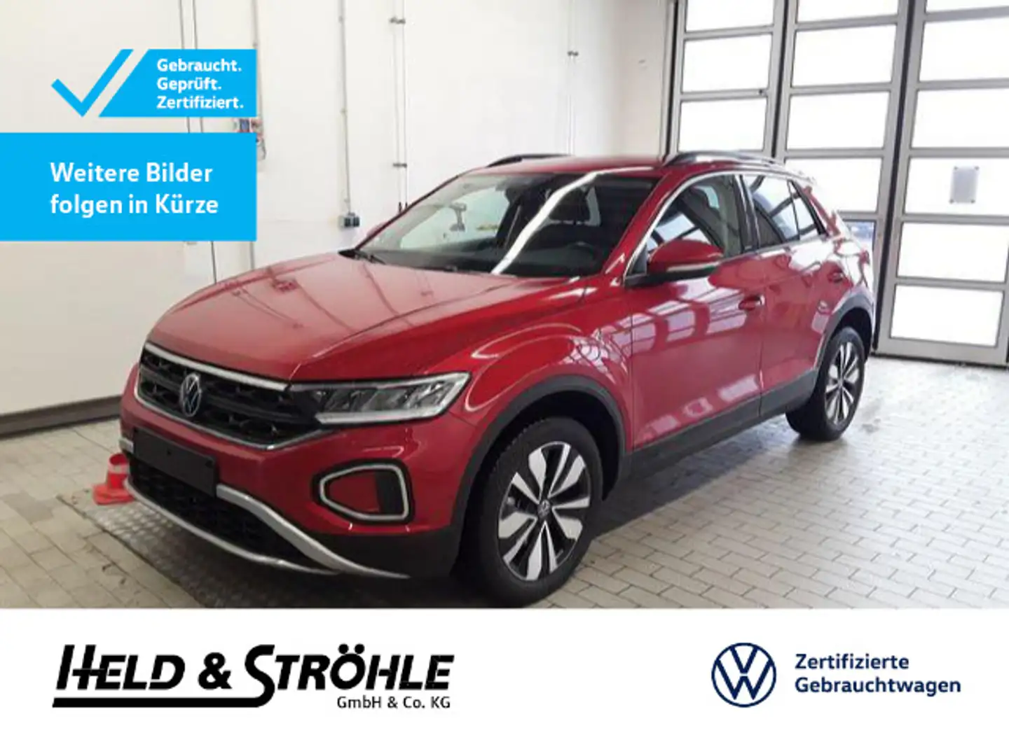 Volkswagen T-Roc T-ROC MOVE 1.0 TSI LED NAV PARKLENK SHZ APP DAB+ Rouge - 1
