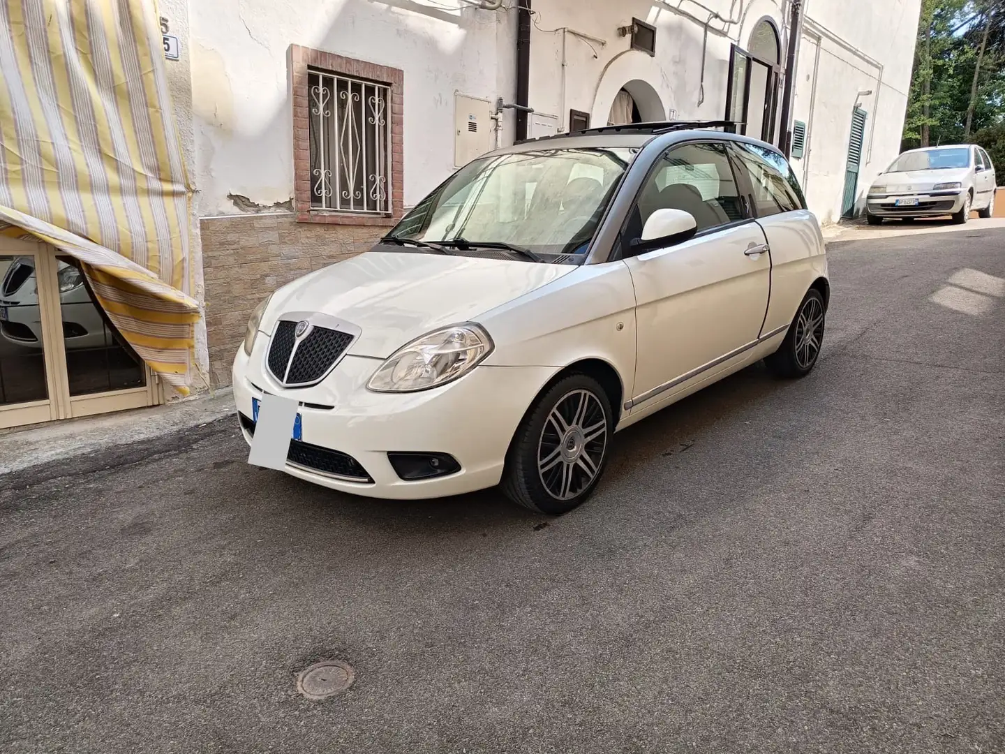Lancia Ypsilon EURO4 1.3 mjt 16v Platino-TETTO-CERCHI 17” Blanc - 1
