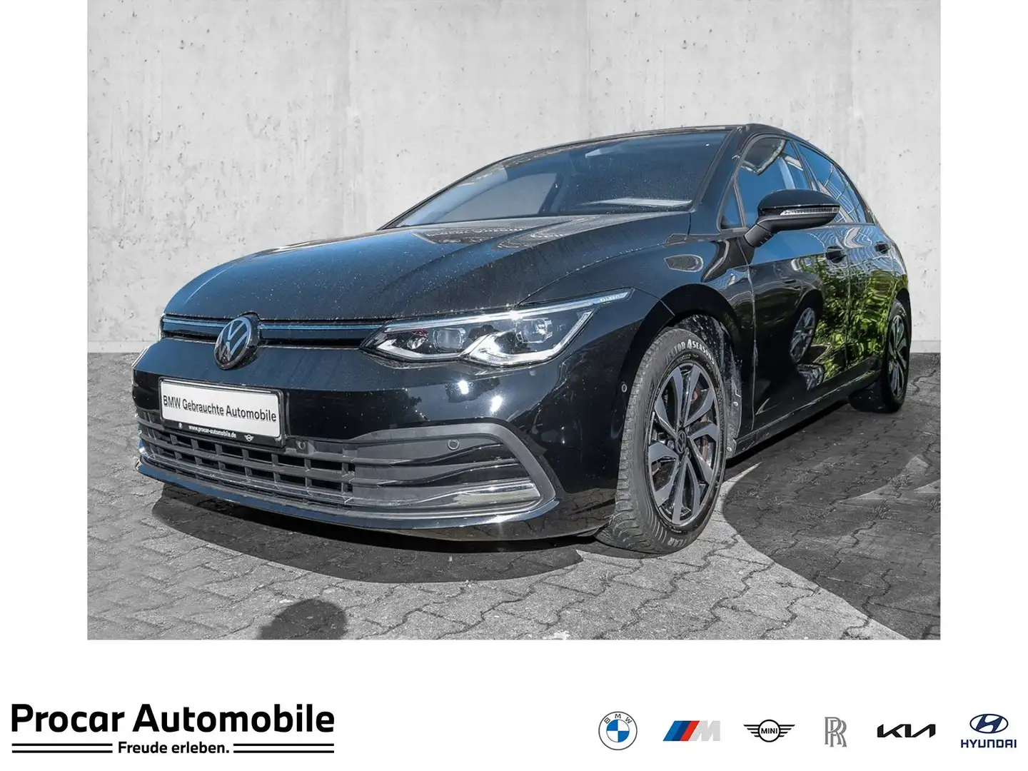 Volkswagen Golf Active Automatik Navi+HUD+ACC+Standh.+LED+PDC+Alar Nero - 1