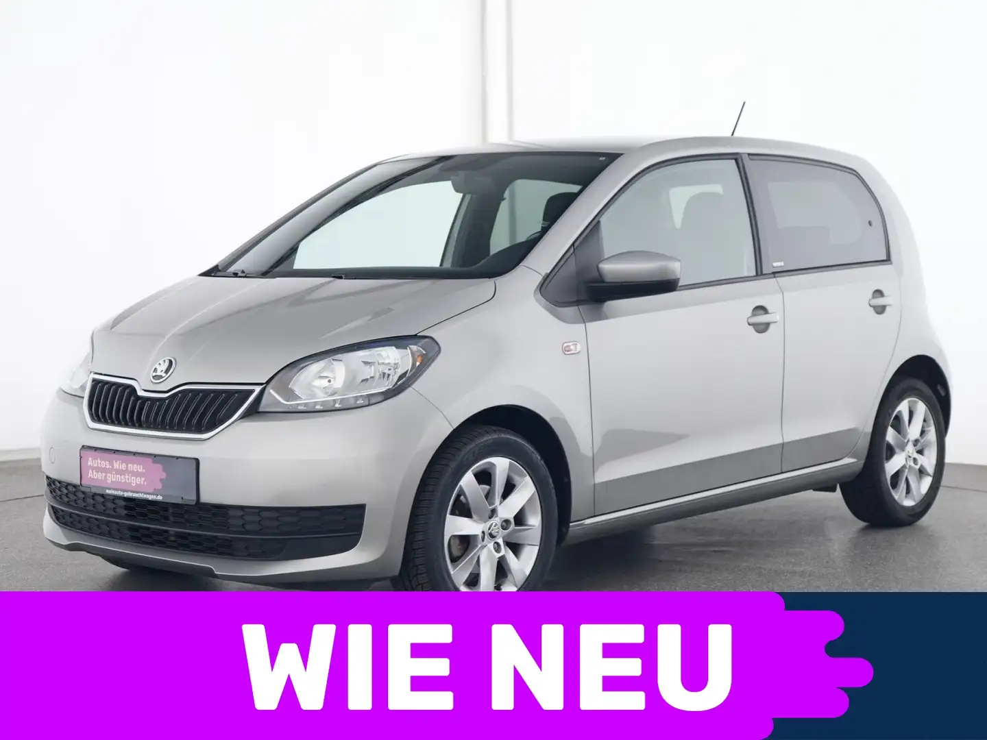 Skoda Citigo Clever Klimaanlage|Audiosystem Blues Silber - 1