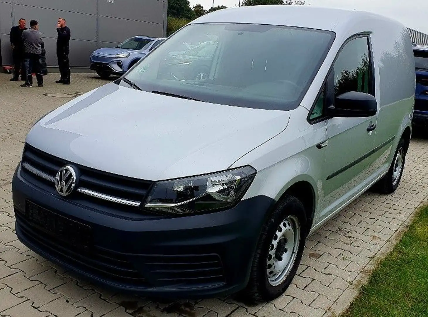 Volkswagen Caddy Nfz Kasten BMT Schiebetür wenig KM Silber - 1