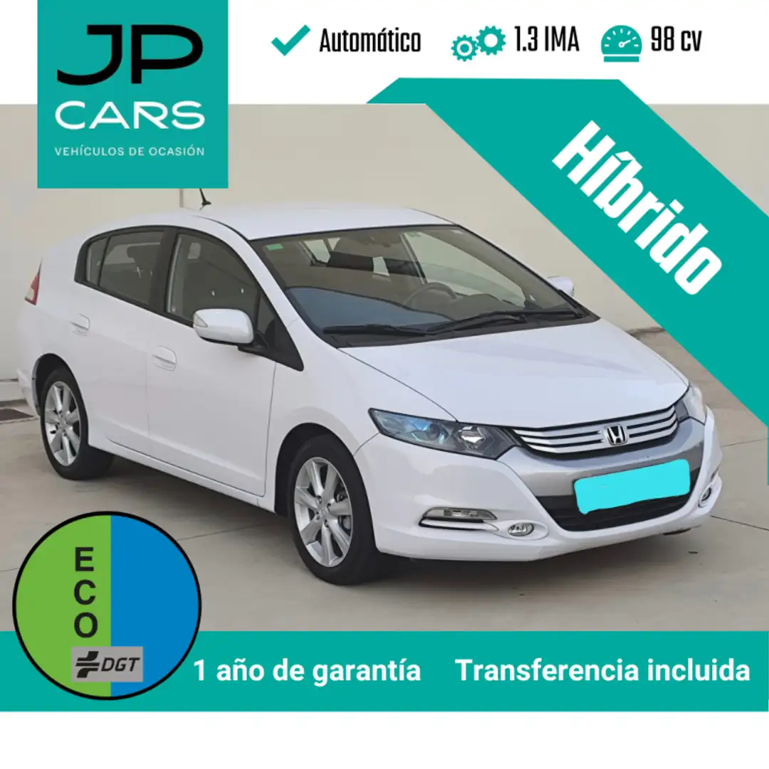 Honda Insight 1.3i-VTEC IMA Elegance Blanc - 1
