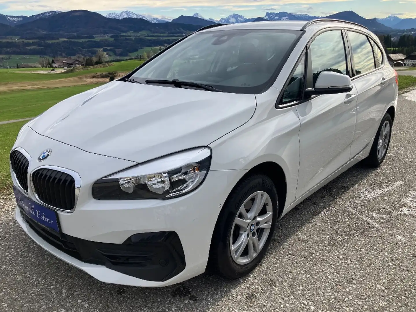 BMW 216 Active Tourer d Advantage Navi, PDC, Klimaaut, ACC Weiß - 1