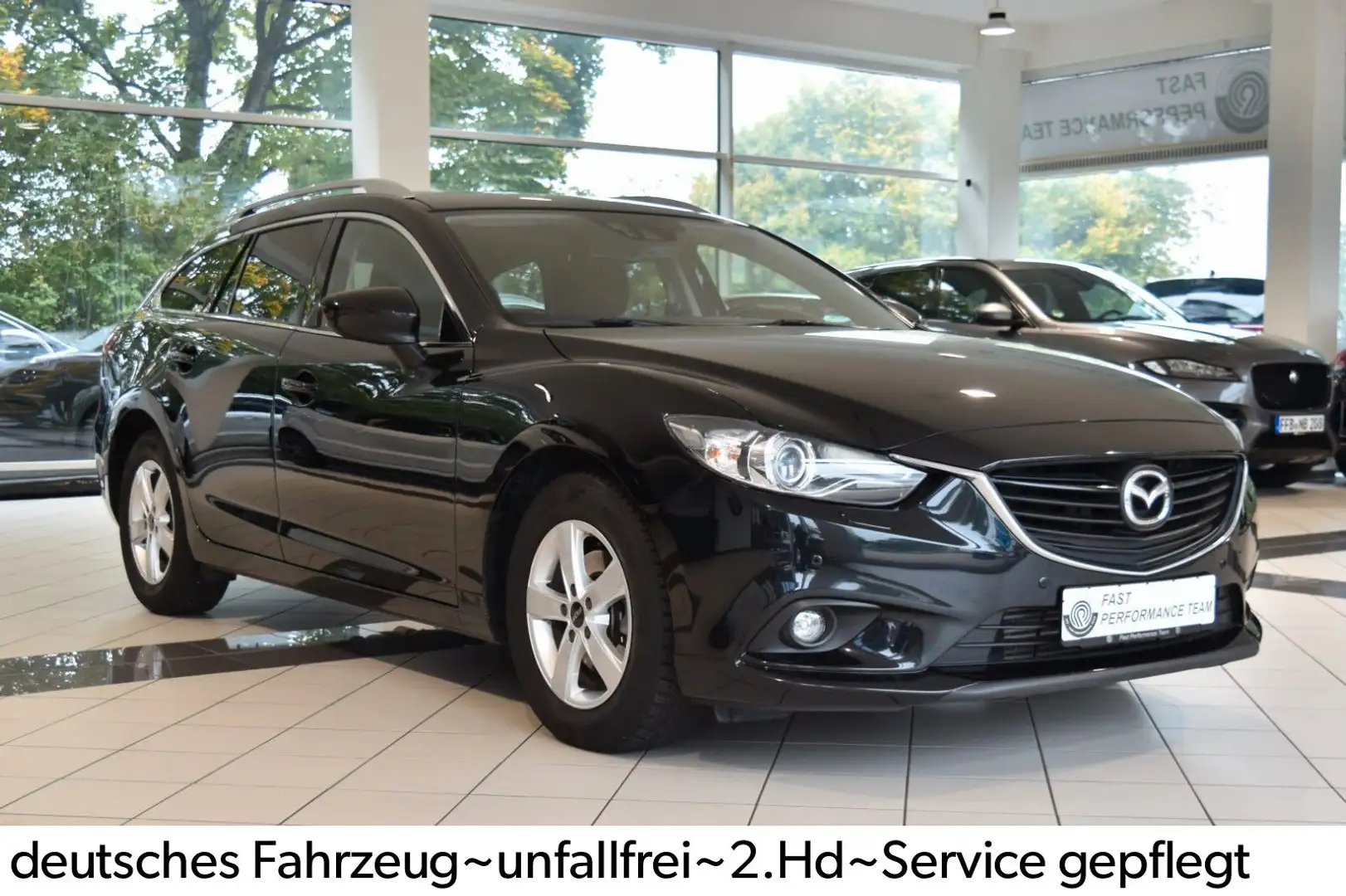 Mazda 6 2.2D Kombi~Sports-Line~Matrix-LED~Navi~Kamera Schwarz - 2