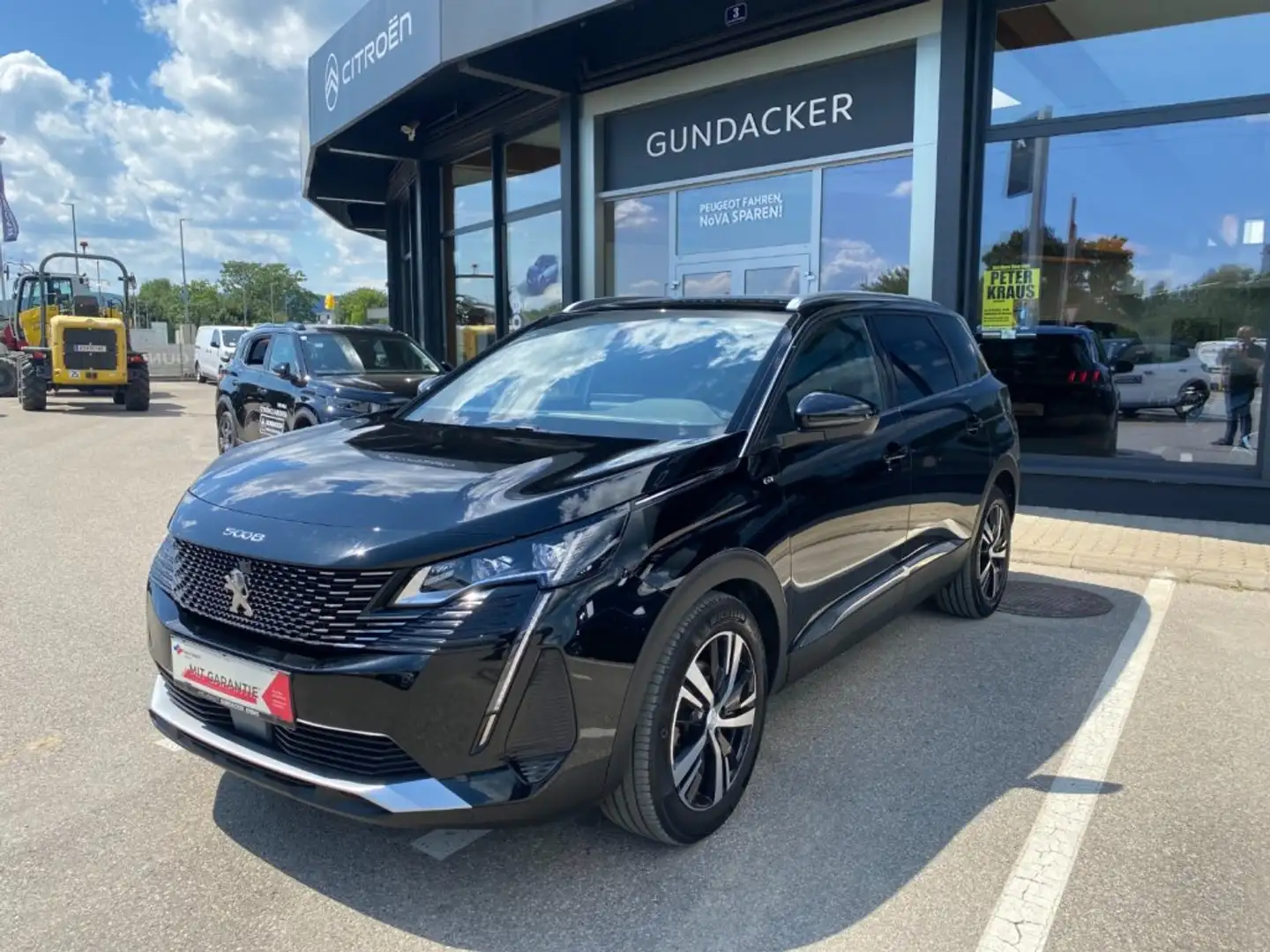 Peugeot 5008 GT Pack 1,5BHDI130EAT8 Negro - 1