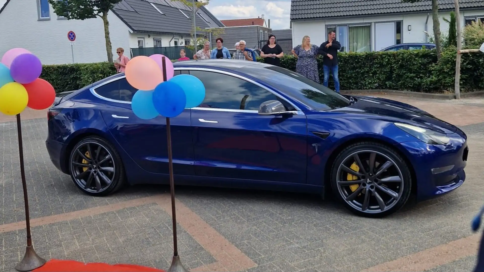 Tesla Model 3 RWD+ 60kWh 1e Eigenaar NAP Blauw - 1