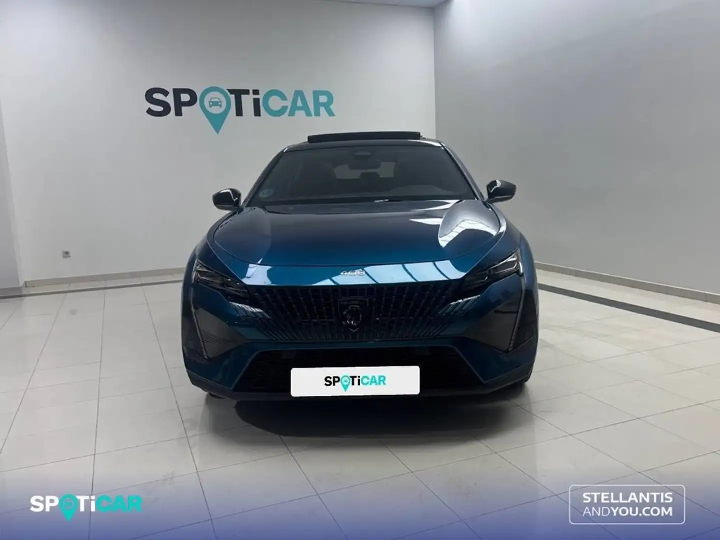 Peugeot 408 HYBRID eDCS6 GT Bleu - 2