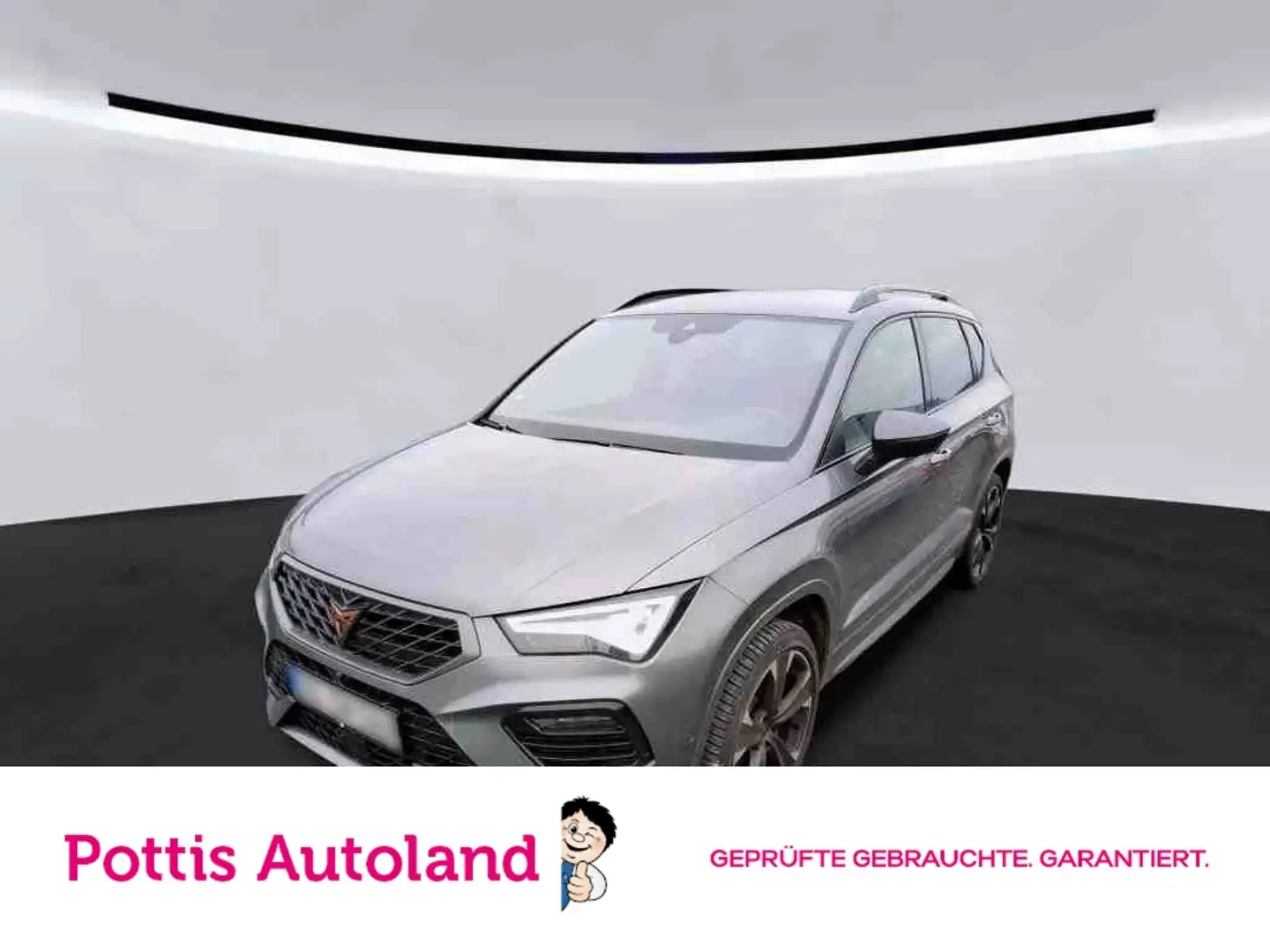 CUPRA Ateca 2.0 TSI DSG 4x4 VZ NAVI KAMERA SITZHZG LM19 Grau - 1