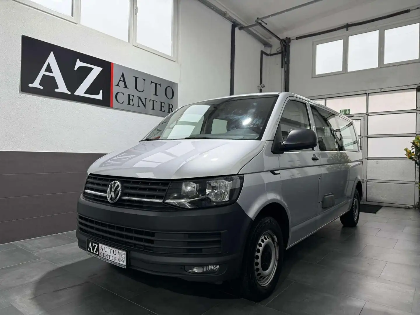 Volkswagen T6 Transporter T6 2.0 TDI Transporter Kombi lang Mixto/Klima Argintiu - 1