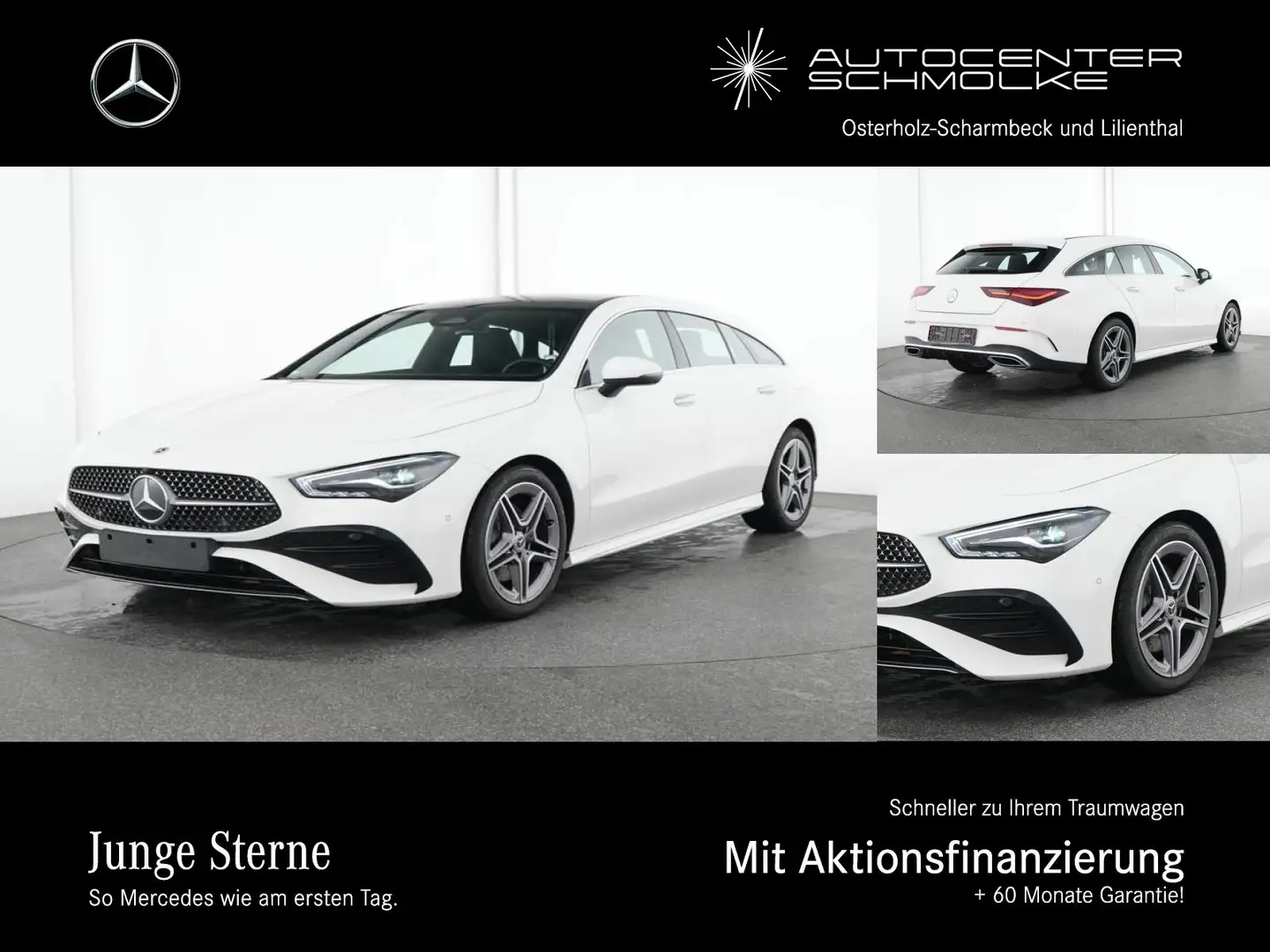 Mercedes-Benz CLA 200 CLA 200 SB AMG-LINE ADVANCED PLUS*WINTERPAKET* Weiß - 1