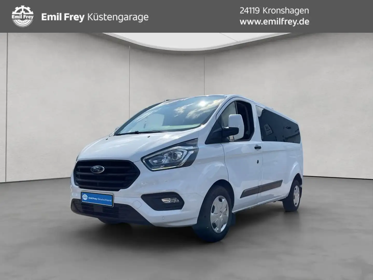 Ford Transit Custom 320 L2H1 VA Trend KLIMA 9-SITZER Blanc - 1