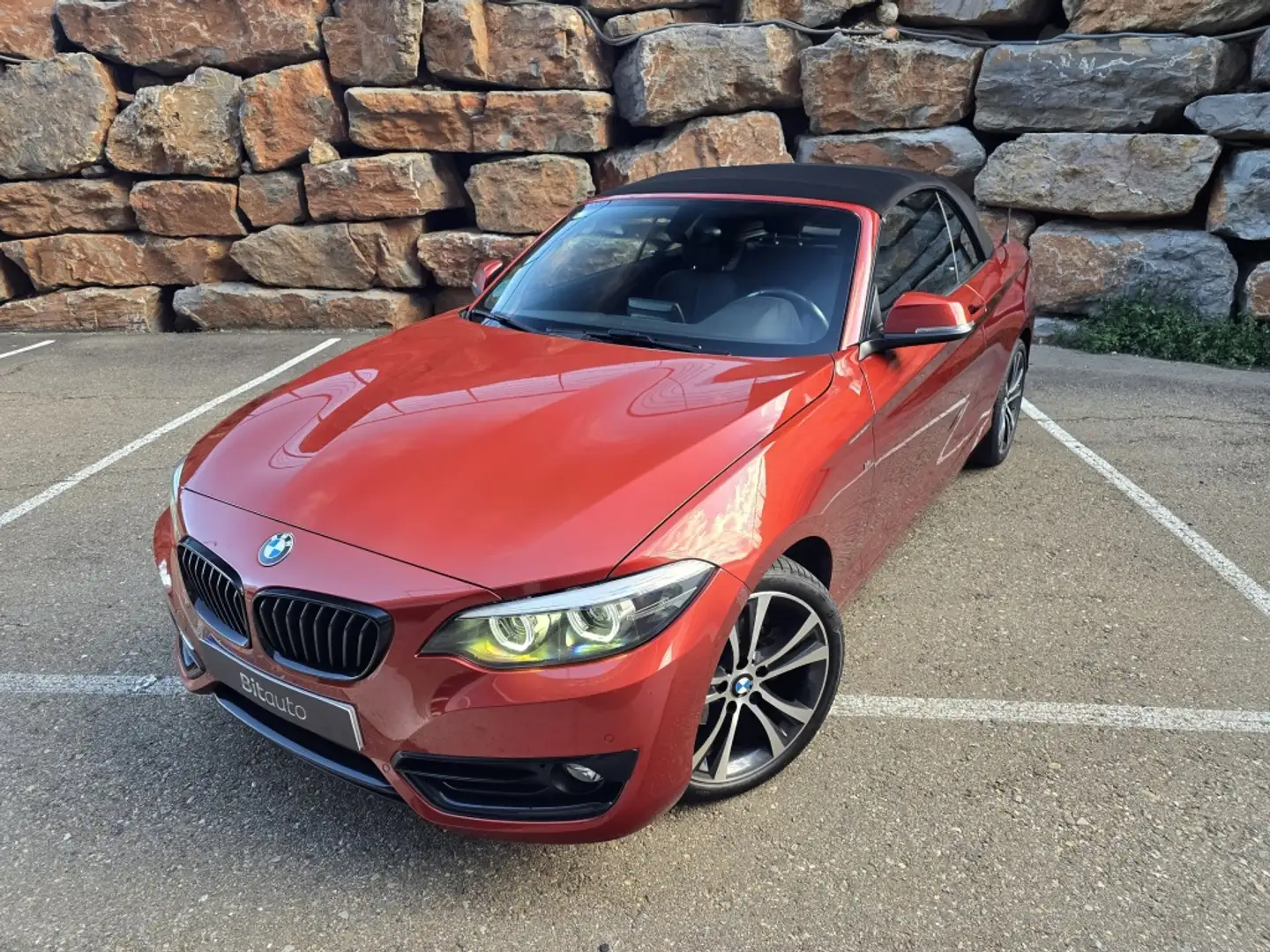 BMW 220 220iA Cabrio Naranja - 2